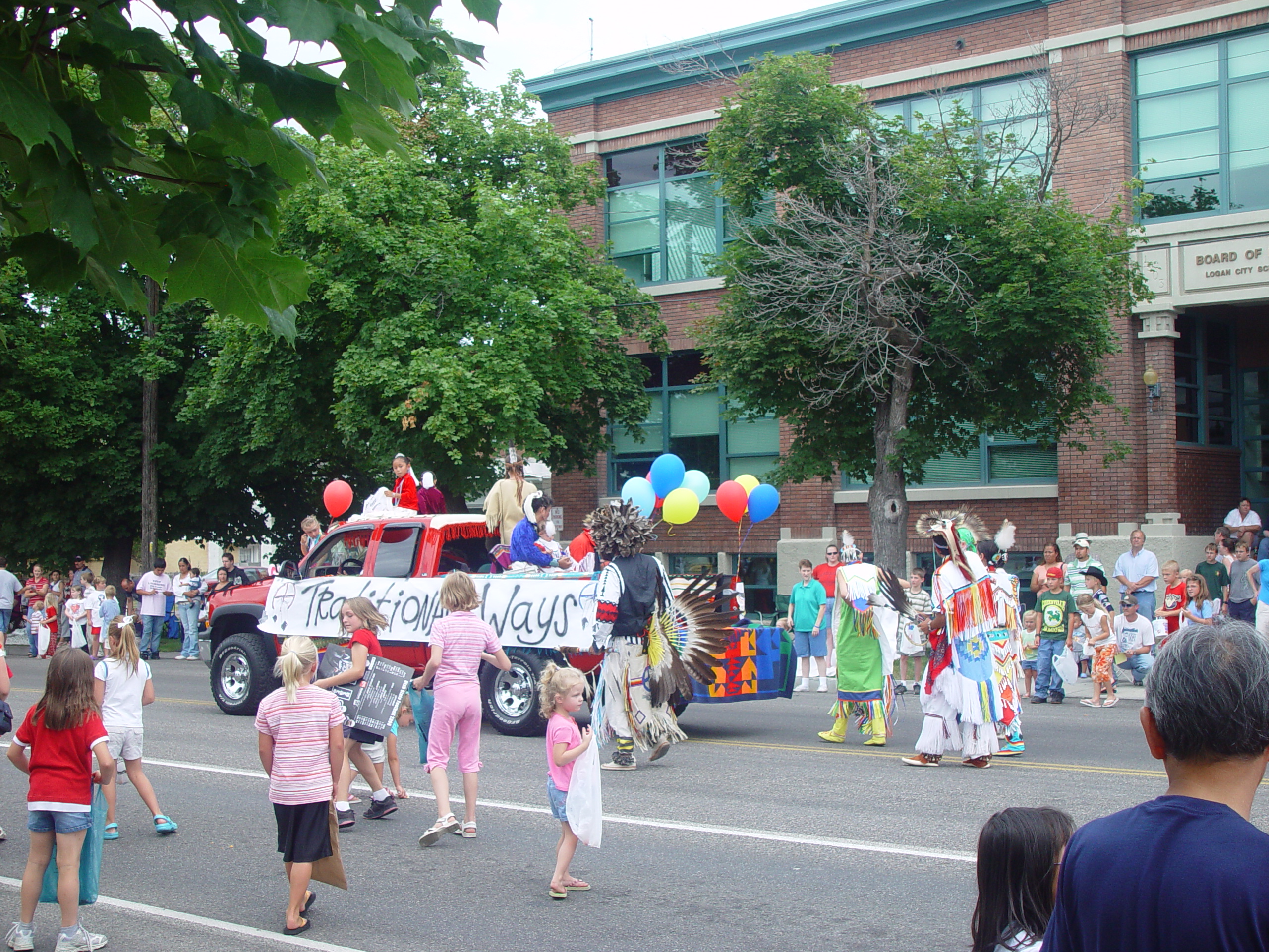 Pioneer Day Parade (Logan, Utah), Ballam Party (Mentos / Diet Coke Experiment), Fireworks, Grandpa Israelsen