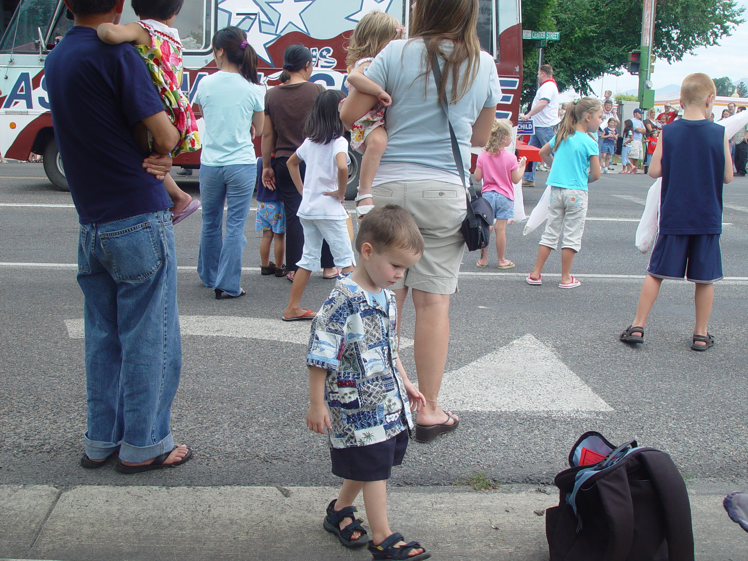 Pioneer Day Parade (Logan, Utah), Ballam Party (Mentos / Diet Coke Experiment), Fireworks, Grandpa Israelsen