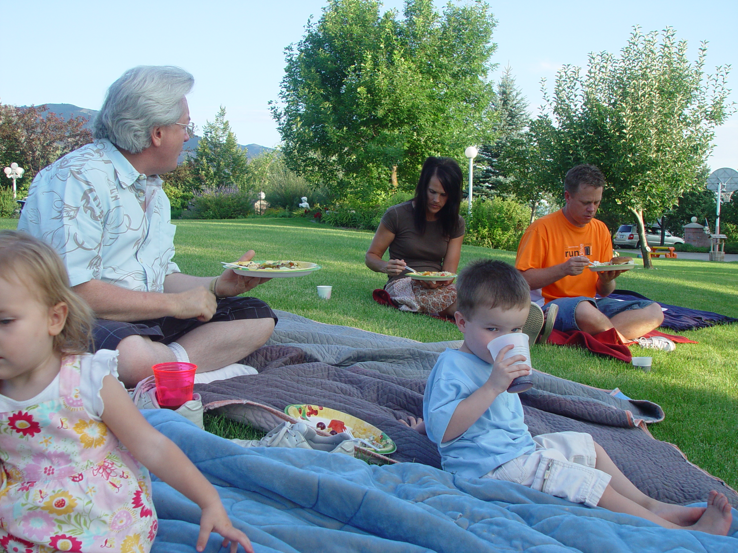 Pioneer Day Parade (Logan, Utah), Ballam Party (Mentos / Diet Coke Experiment), Fireworks, Grandpa Israelsen