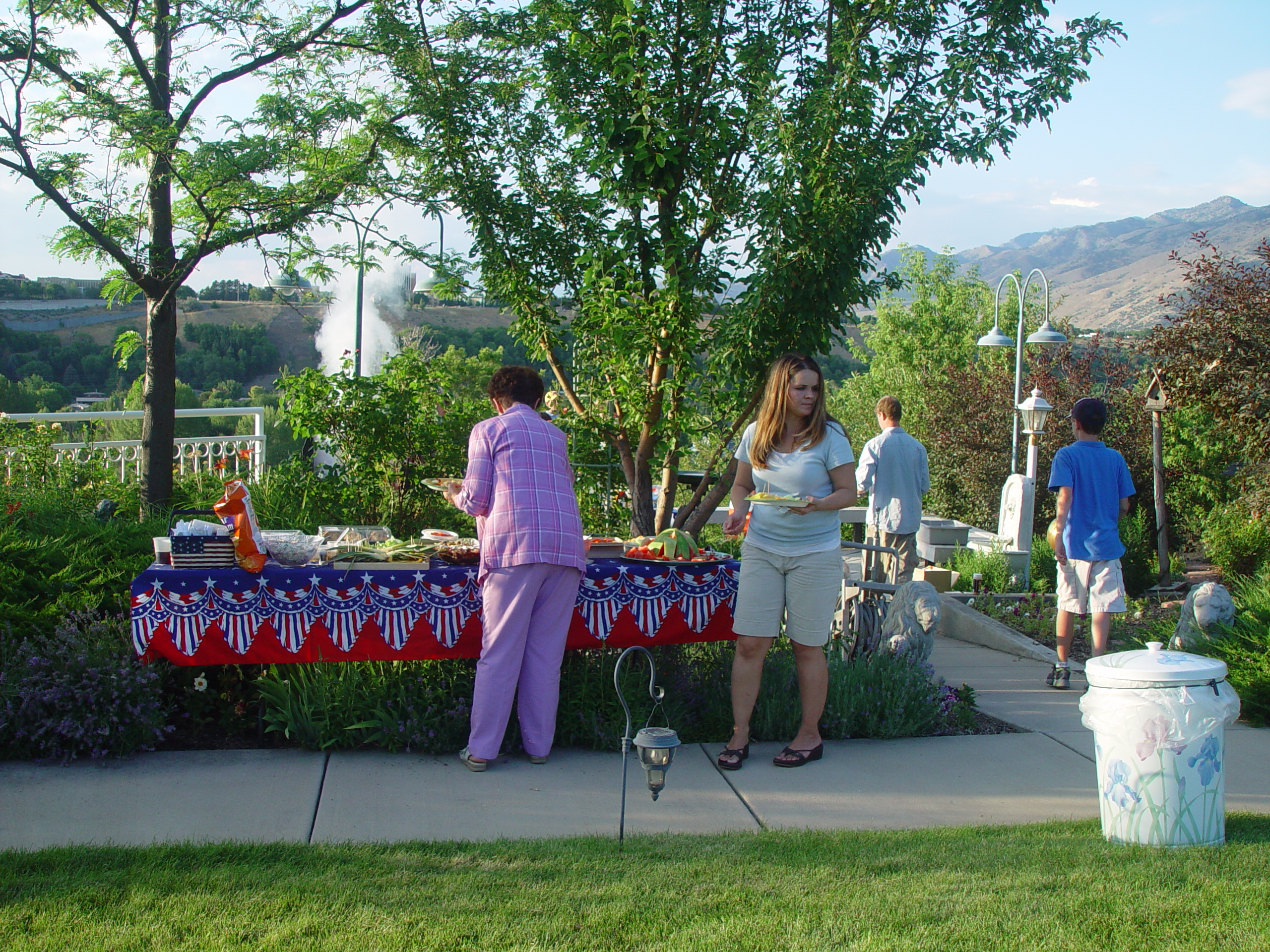 Pioneer Day Parade (Logan, Utah), Ballam Party (Mentos / Diet Coke Experiment), Fireworks, Grandpa Israelsen