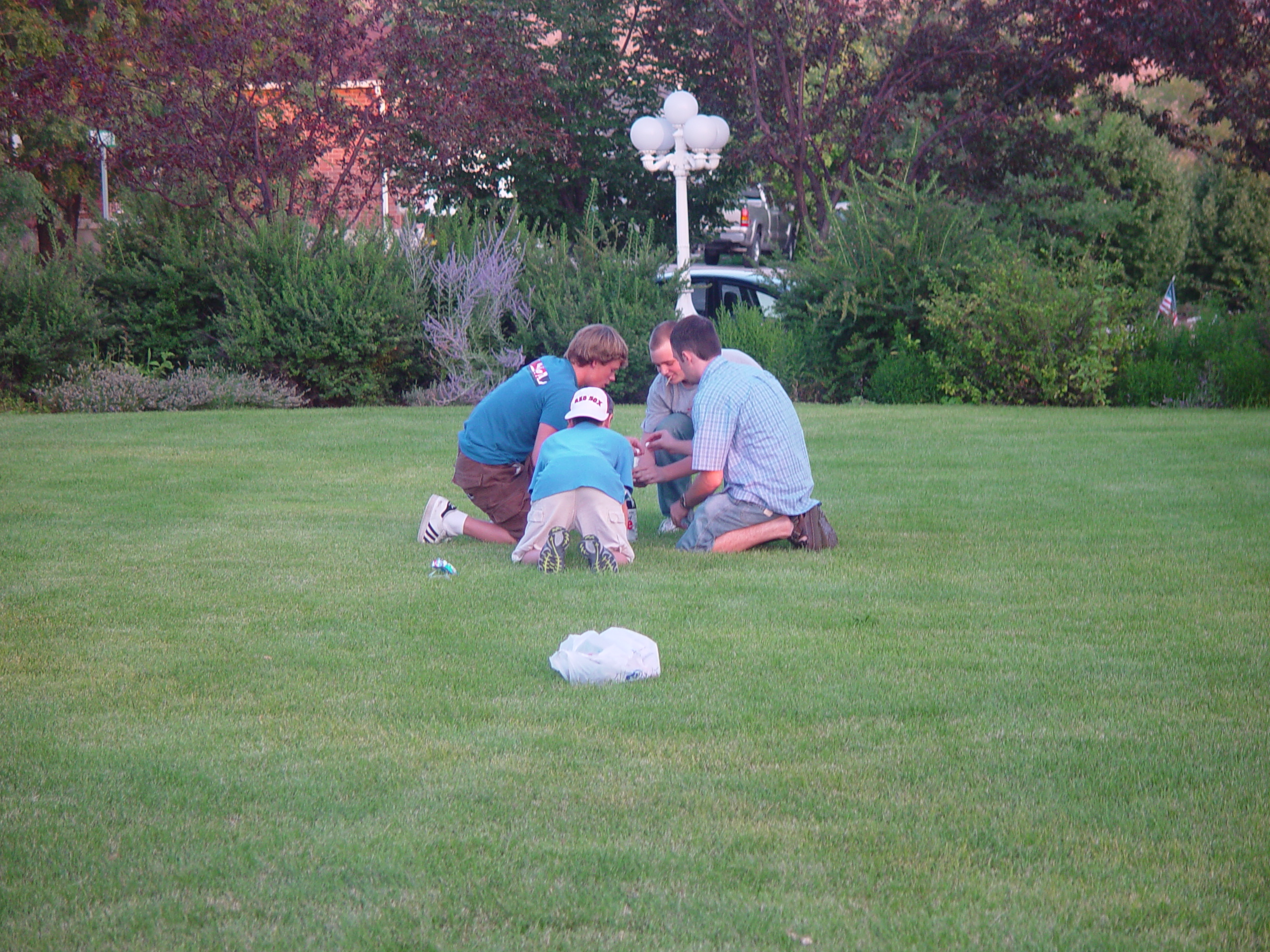 Pioneer Day Parade (Logan, Utah), Ballam Party (Mentos / Diet Coke Experiment), Fireworks, Grandpa Israelsen