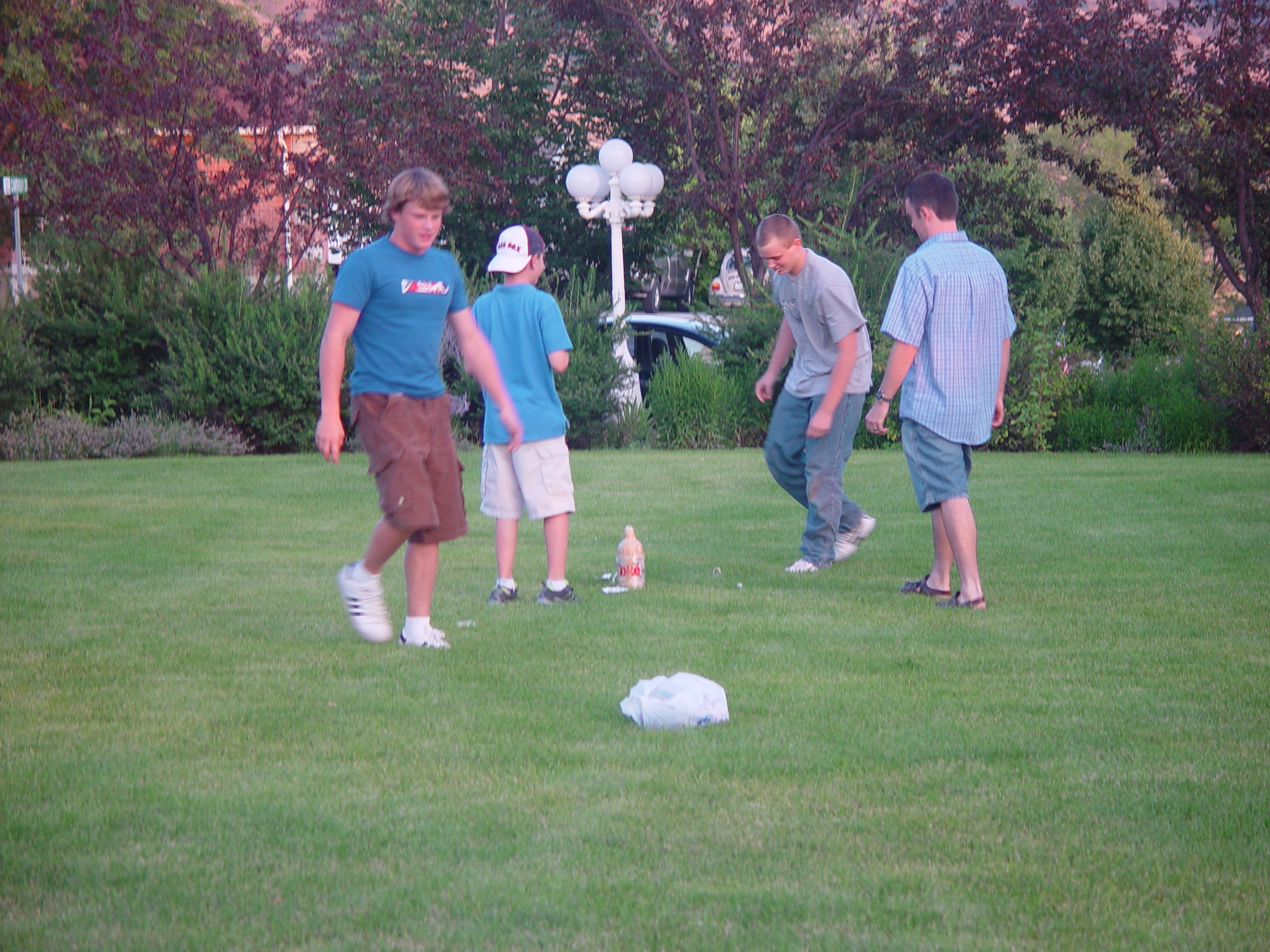 Pioneer Day Parade (Logan, Utah), Ballam Party (Mentos / Diet Coke Experiment), Fireworks, Grandpa Israelsen