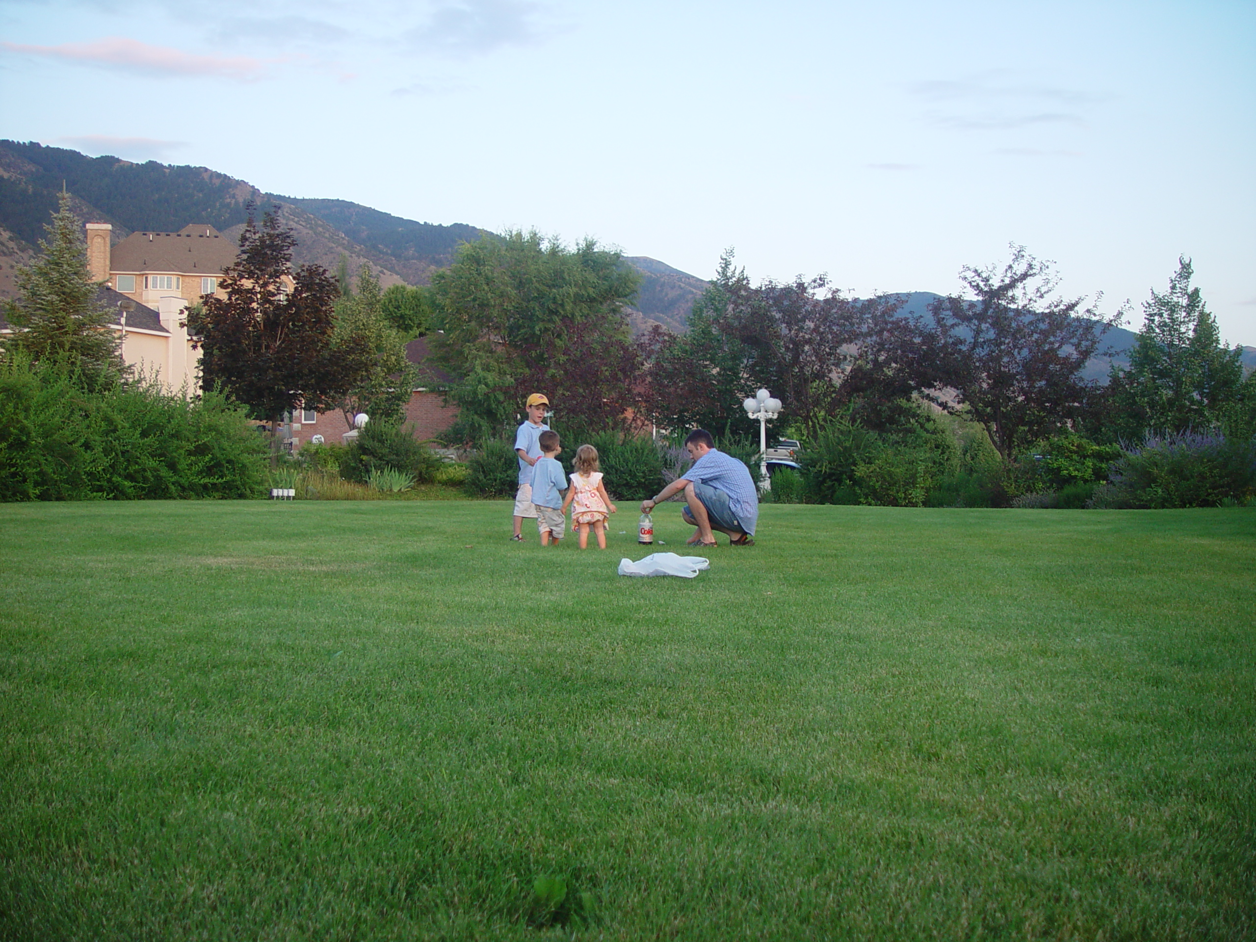 Pioneer Day Parade (Logan, Utah), Ballam Party (Mentos / Diet Coke Experiment), Fireworks, Grandpa Israelsen