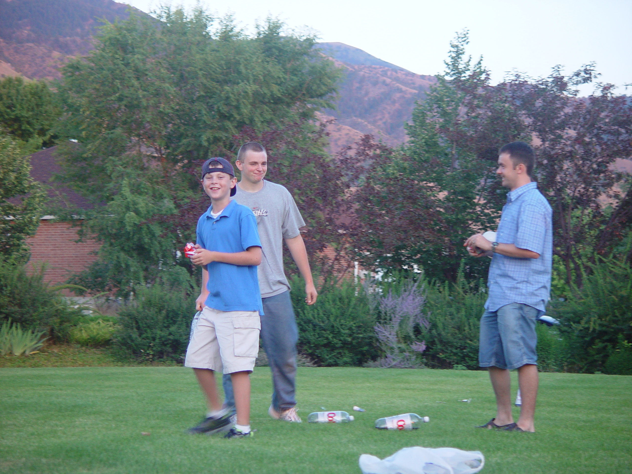 Pioneer Day Parade (Logan, Utah), Ballam Party (Mentos / Diet Coke Experiment), Fireworks, Grandpa Israelsen