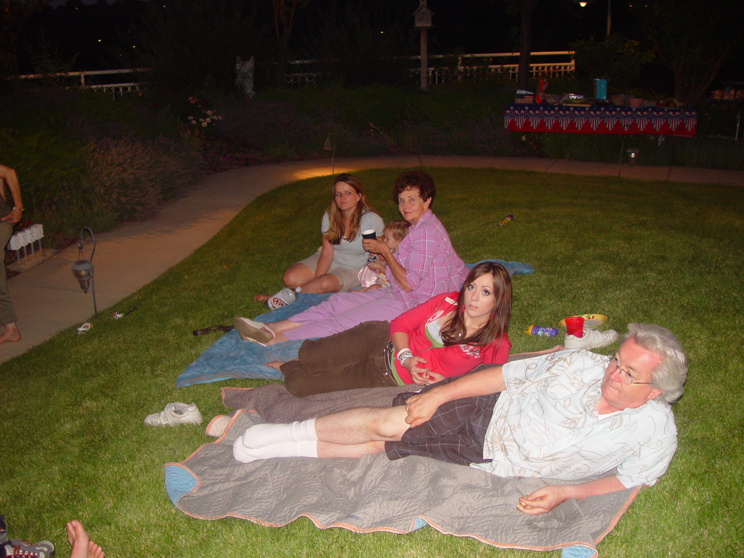 Pioneer Day Parade (Logan, Utah), Ballam Party (Mentos / Diet Coke Experiment), Fireworks, Grandpa Israelsen