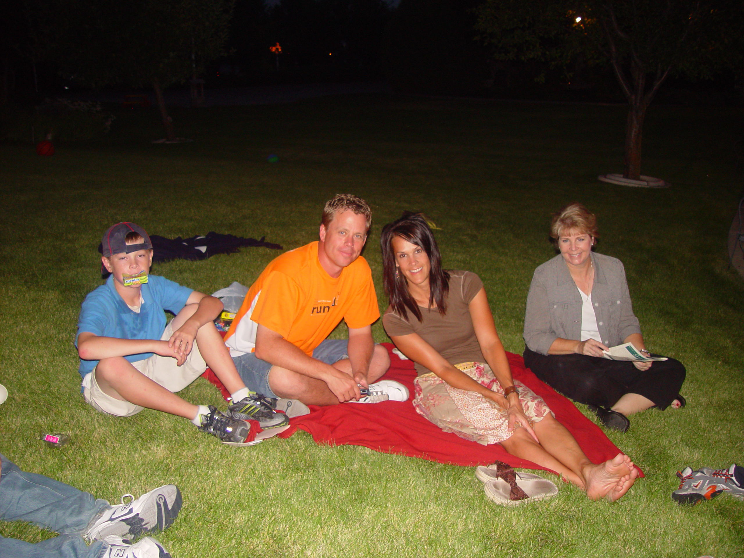 Pioneer Day Parade (Logan, Utah), Ballam Party (Mentos / Diet Coke Experiment), Fireworks, Grandpa Israelsen