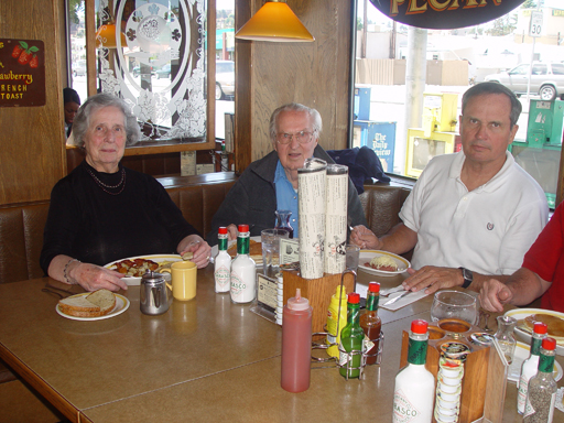 Visiting Grandma & Grandpa Palmer - Castro Valley, California (Half Moon Bay, Cyclops, BART, J.D.'s Blueberry Pancakes)