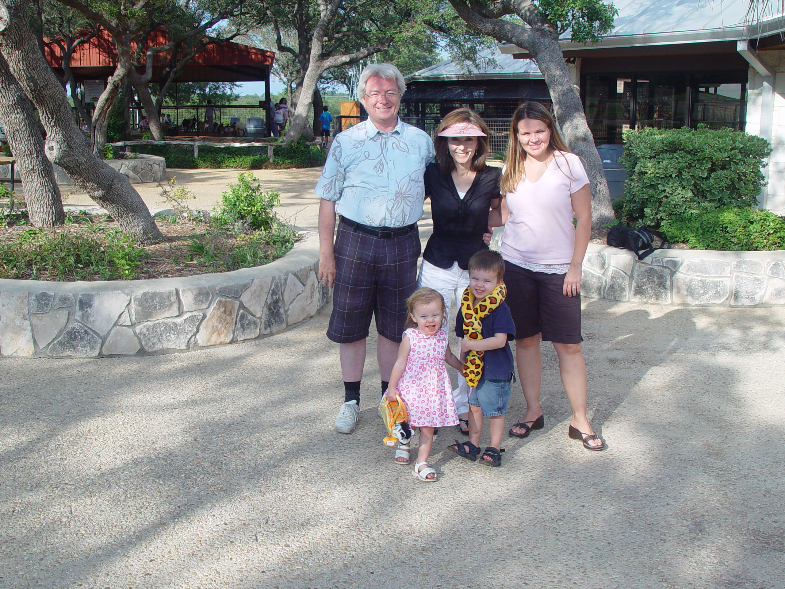 Grandma & Grandpa Ballam Come to Visit (Austin Bats, Natural Bridge Wildlife Ranch - African Safari Texas Style, Riverwalk)