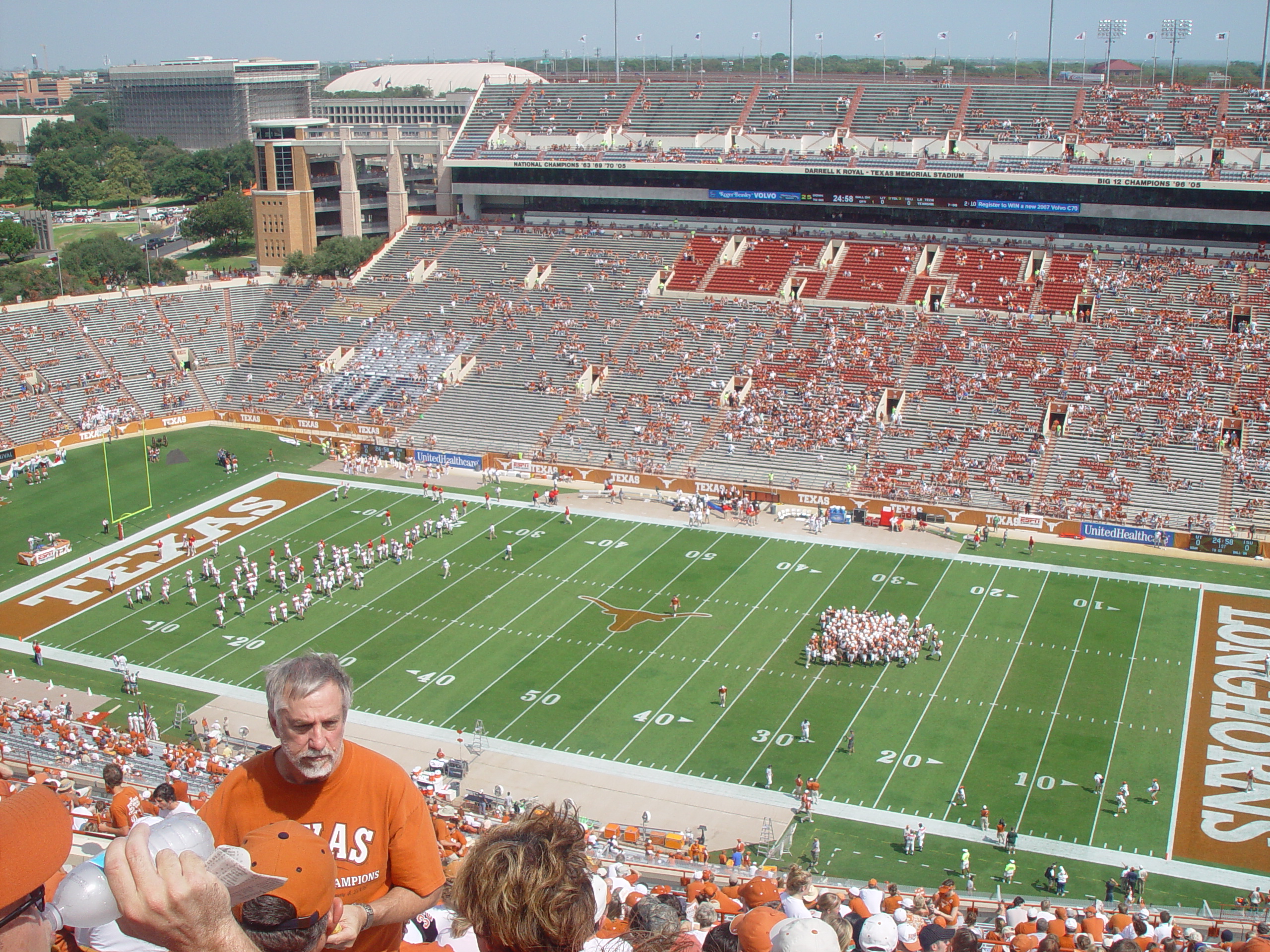 Joy School, Austin Bats (Congress Avenue Bridge), Football - #7 Texas Longhorns Destroy Iowa State 37-14
