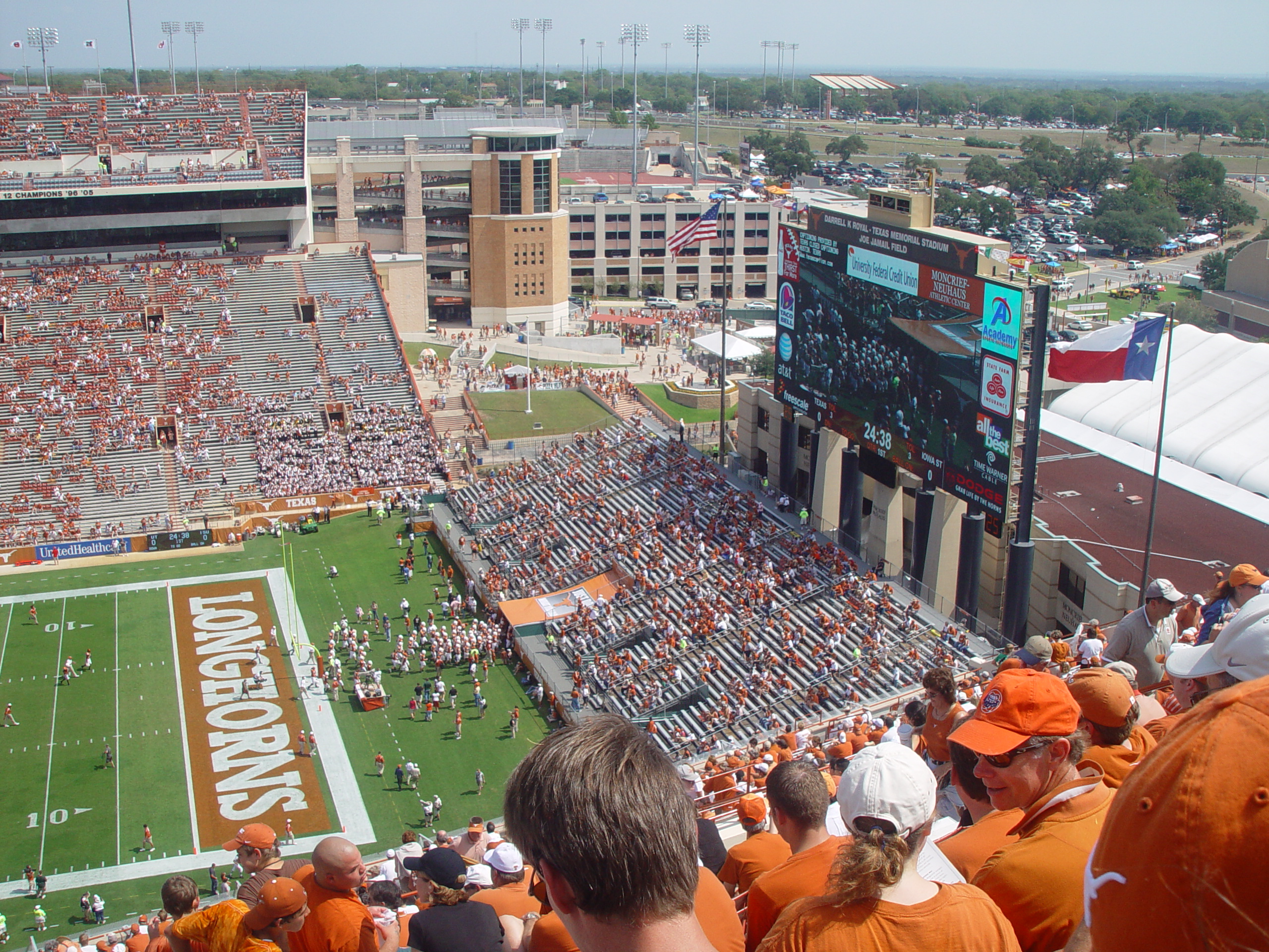 Joy School, Austin Bats (Congress Avenue Bridge), Football - #7 Texas Longhorns Destroy Iowa State 37-14