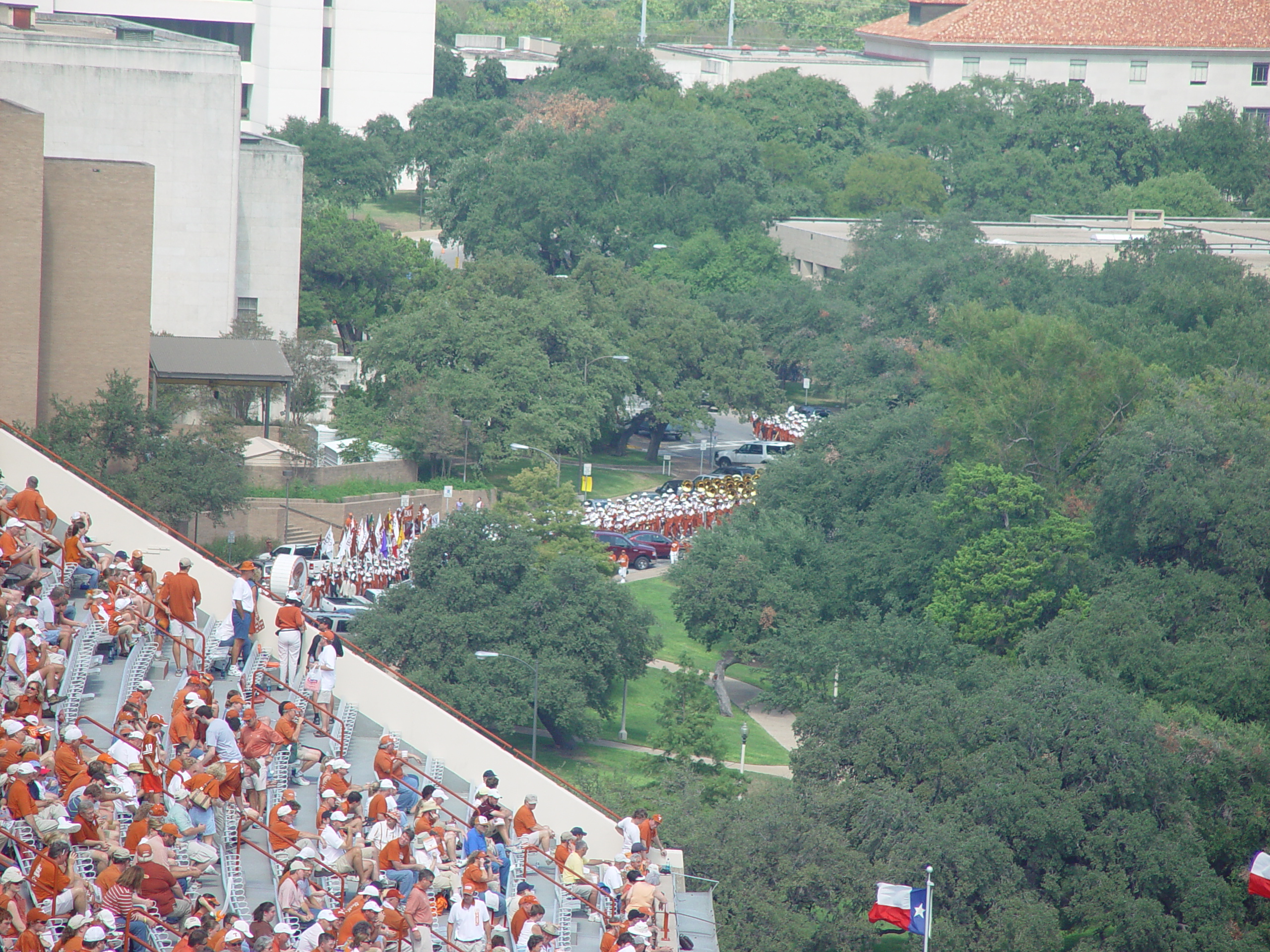 Joy School, Austin Bats (Congress Avenue Bridge), Football - #7 Texas Longhorns Destroy Iowa State 37-14