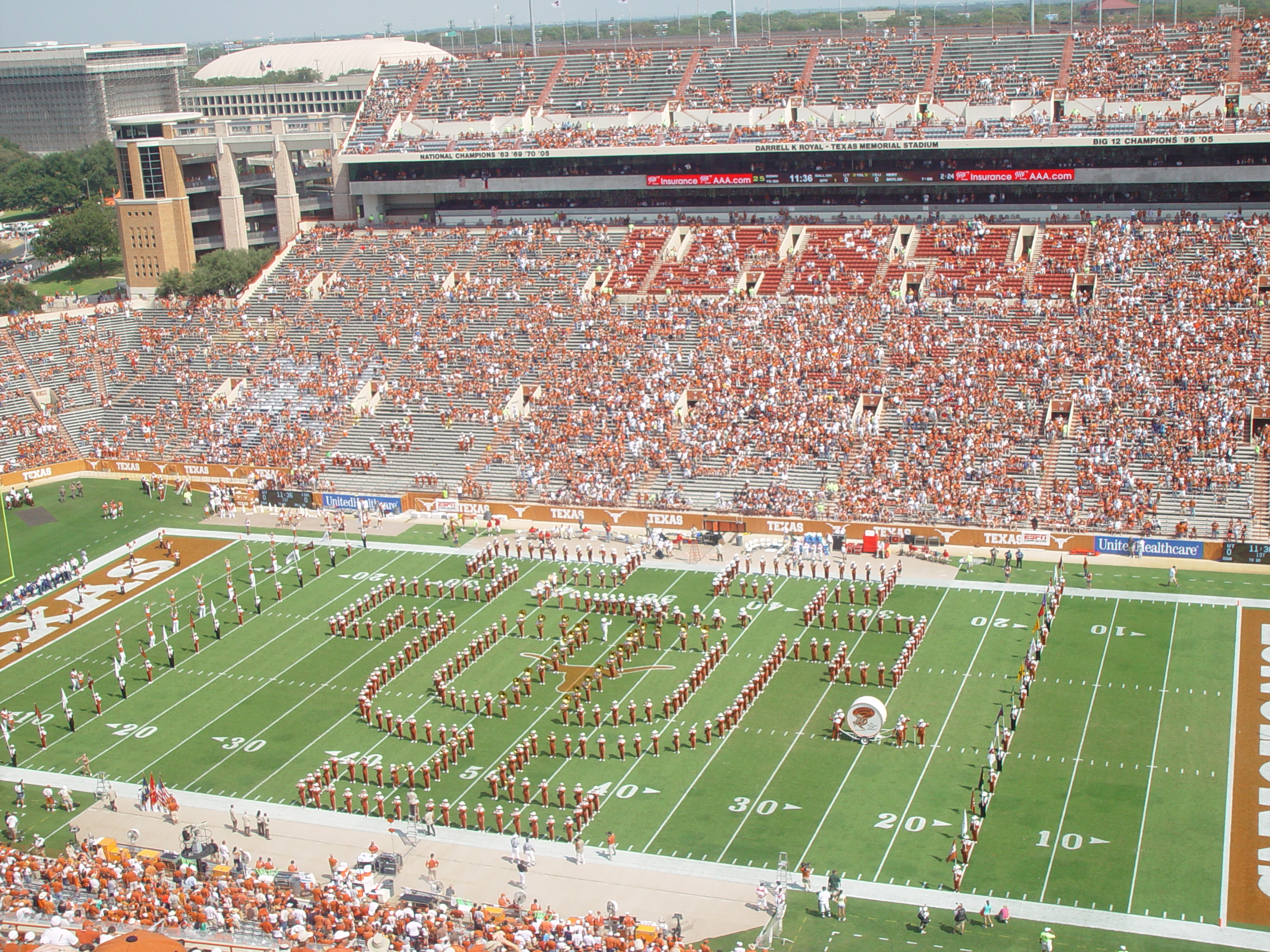 Joy School, Austin Bats (Congress Avenue Bridge), Football - #7 Texas Longhorns Destroy Iowa State 37-14