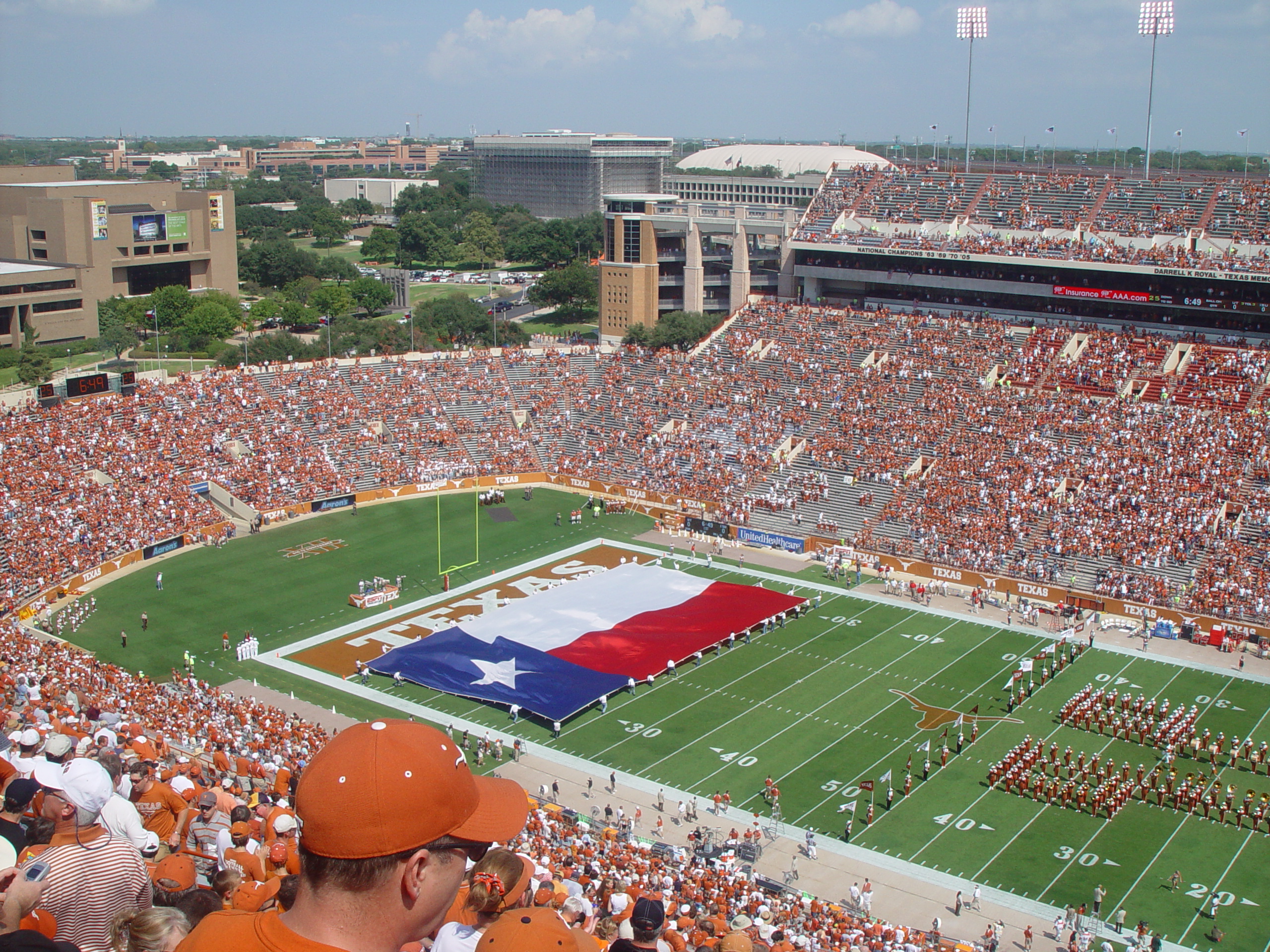 Joy School, Austin Bats (Congress Avenue Bridge), Football - #7 Texas Longhorns Destroy Iowa State 37-14