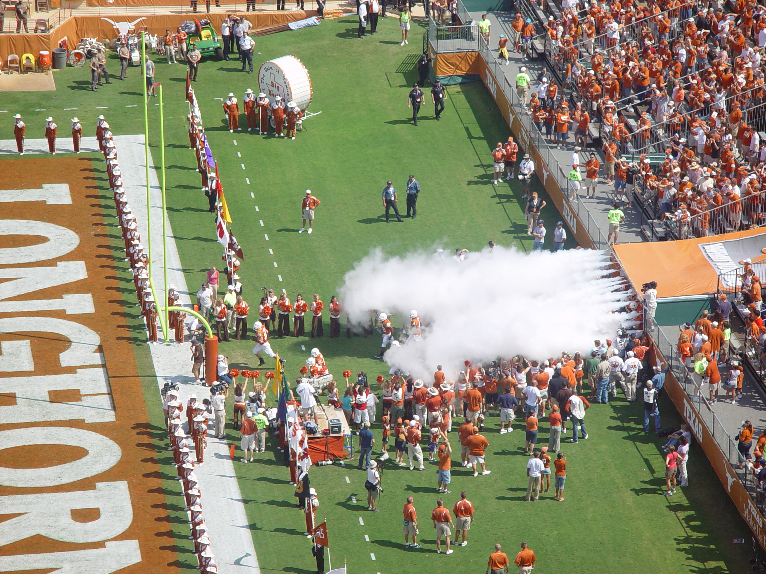 Joy School, Austin Bats (Congress Avenue Bridge), Football - #7 Texas Longhorns Destroy Iowa State 37-14