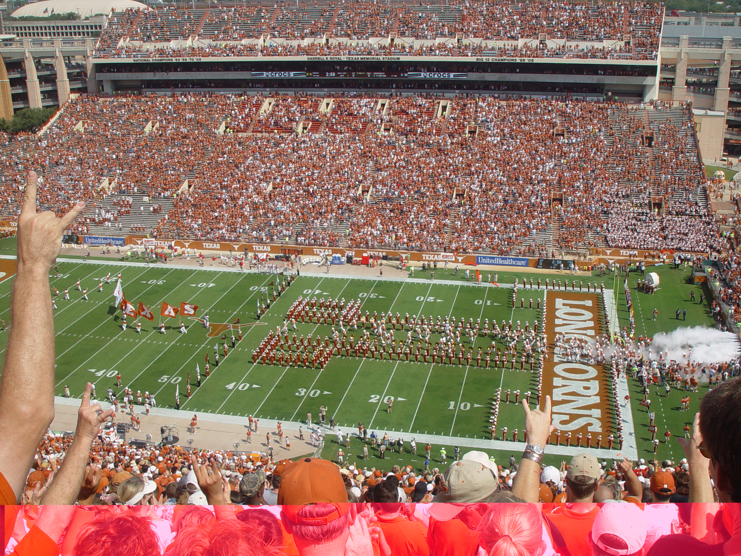 Joy School, Austin Bats (Congress Avenue Bridge), Football - #7 Texas Longhorns Destroy Iowa State 37-14