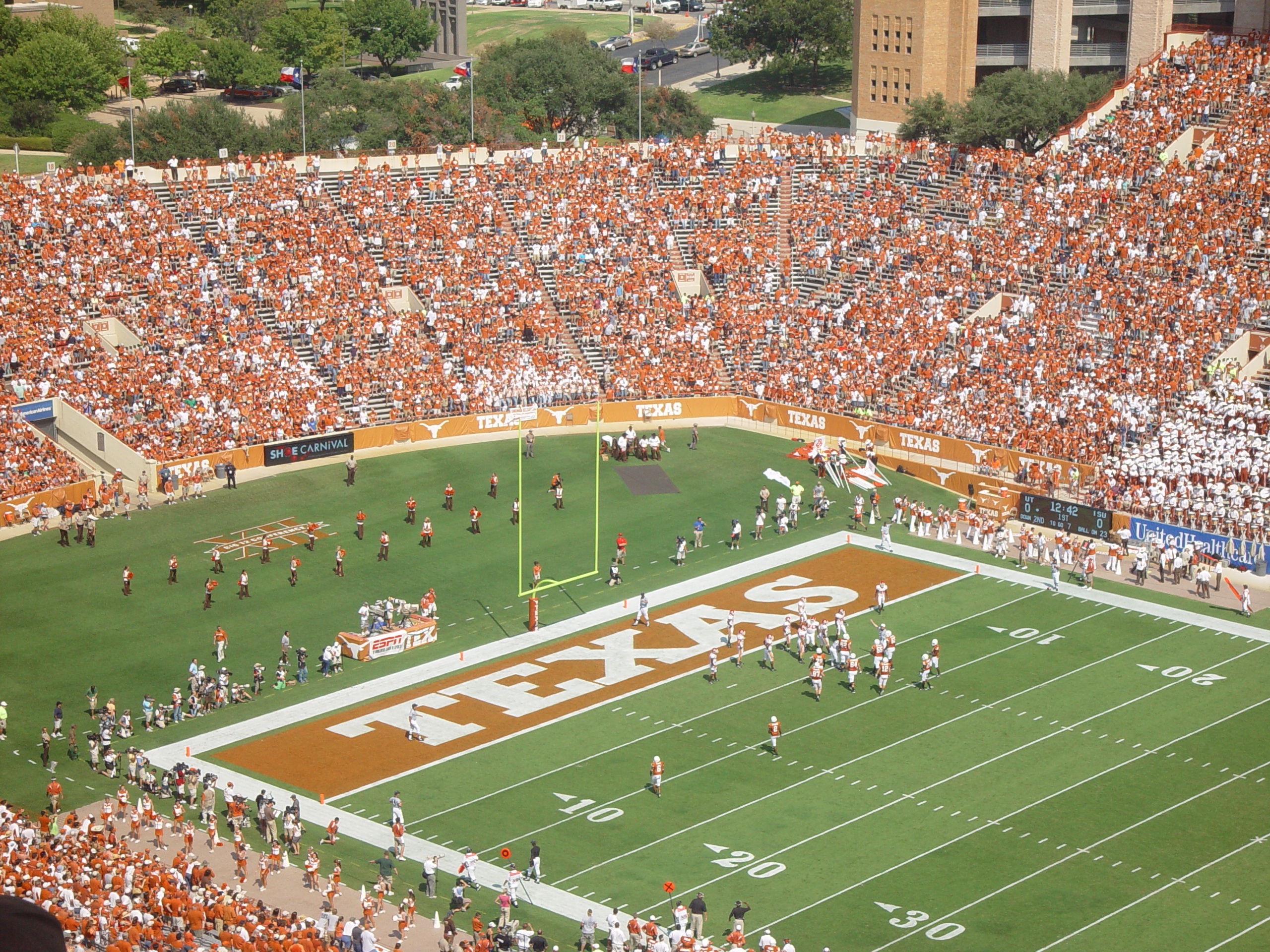 Joy School, Austin Bats (Congress Avenue Bridge), Football - #7 Texas Longhorns Destroy Iowa State 37-14