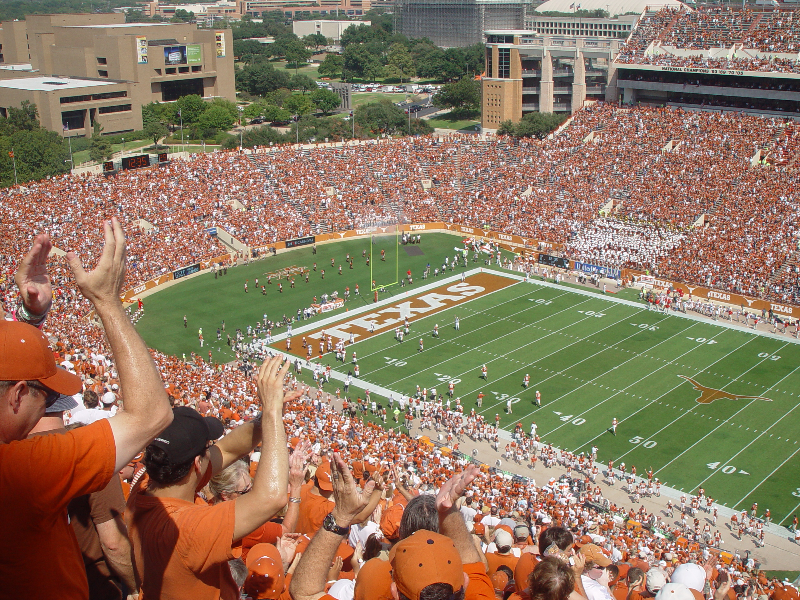 Joy School, Austin Bats (Congress Avenue Bridge), Football - #7 Texas Longhorns Destroy Iowa State 37-14