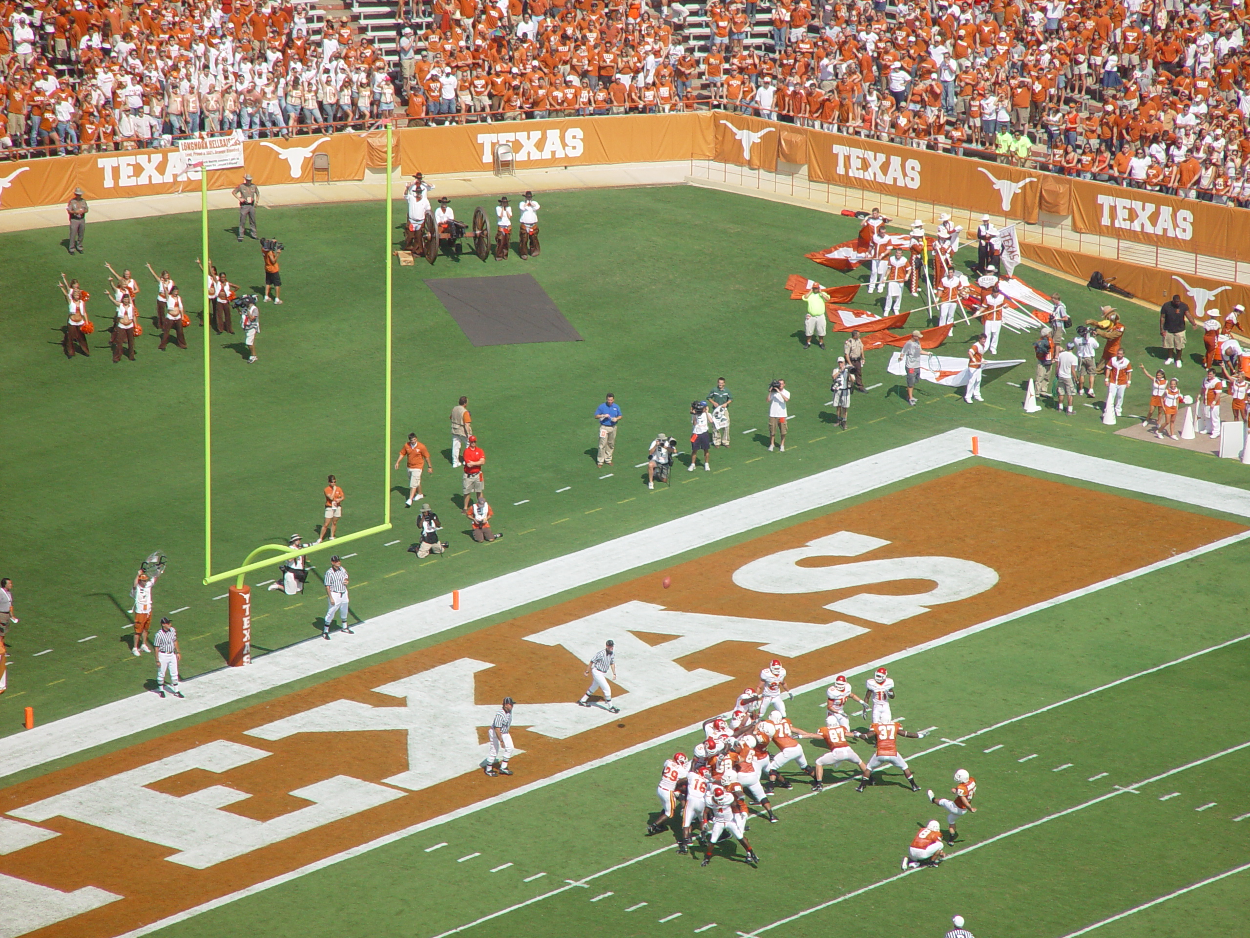 Joy School, Austin Bats (Congress Avenue Bridge), Football - #7 Texas Longhorns Destroy Iowa State 37-14