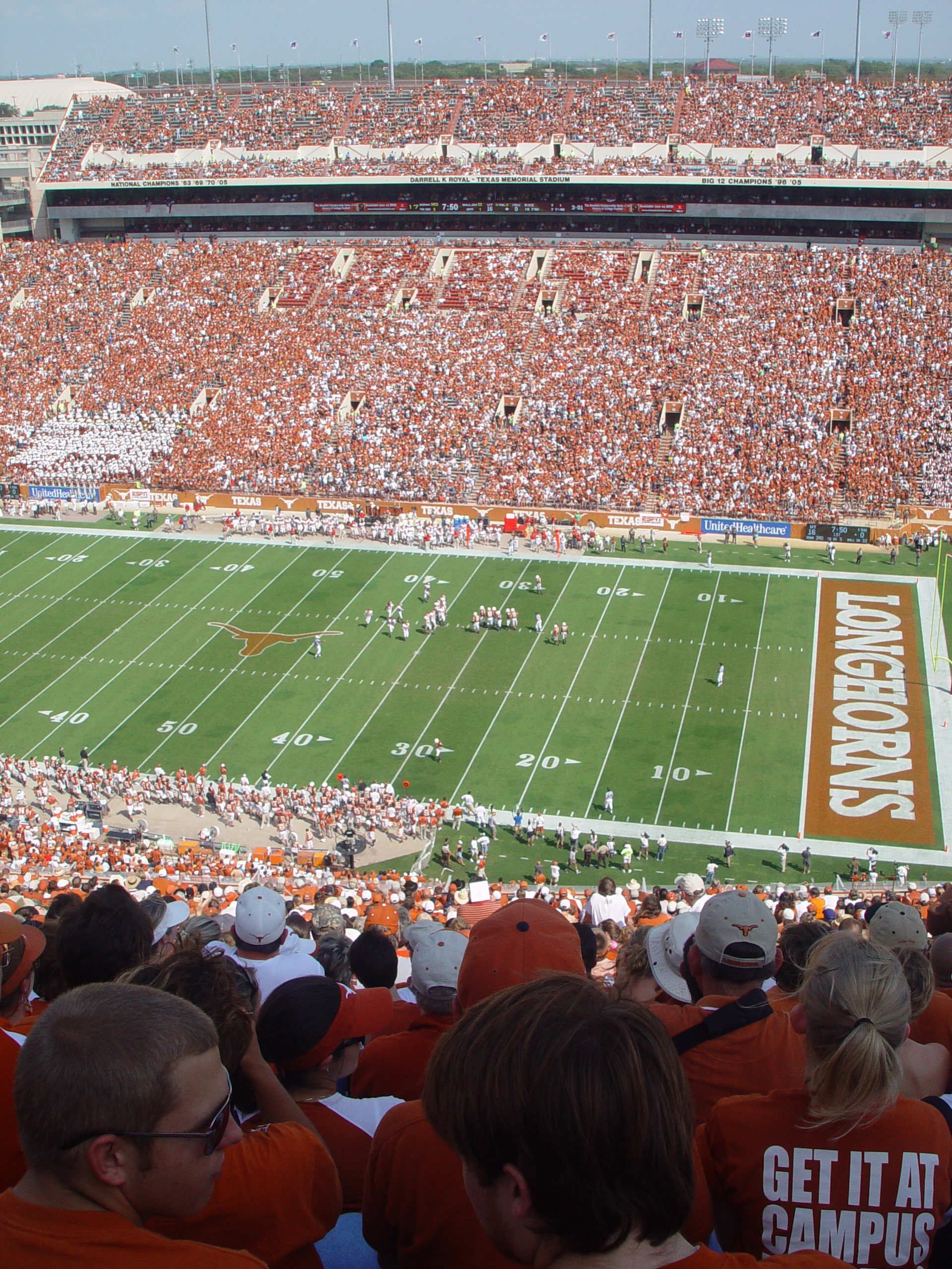 Joy School, Austin Bats (Congress Avenue Bridge), Football - #7 Texas Longhorns Destroy Iowa State 37-14