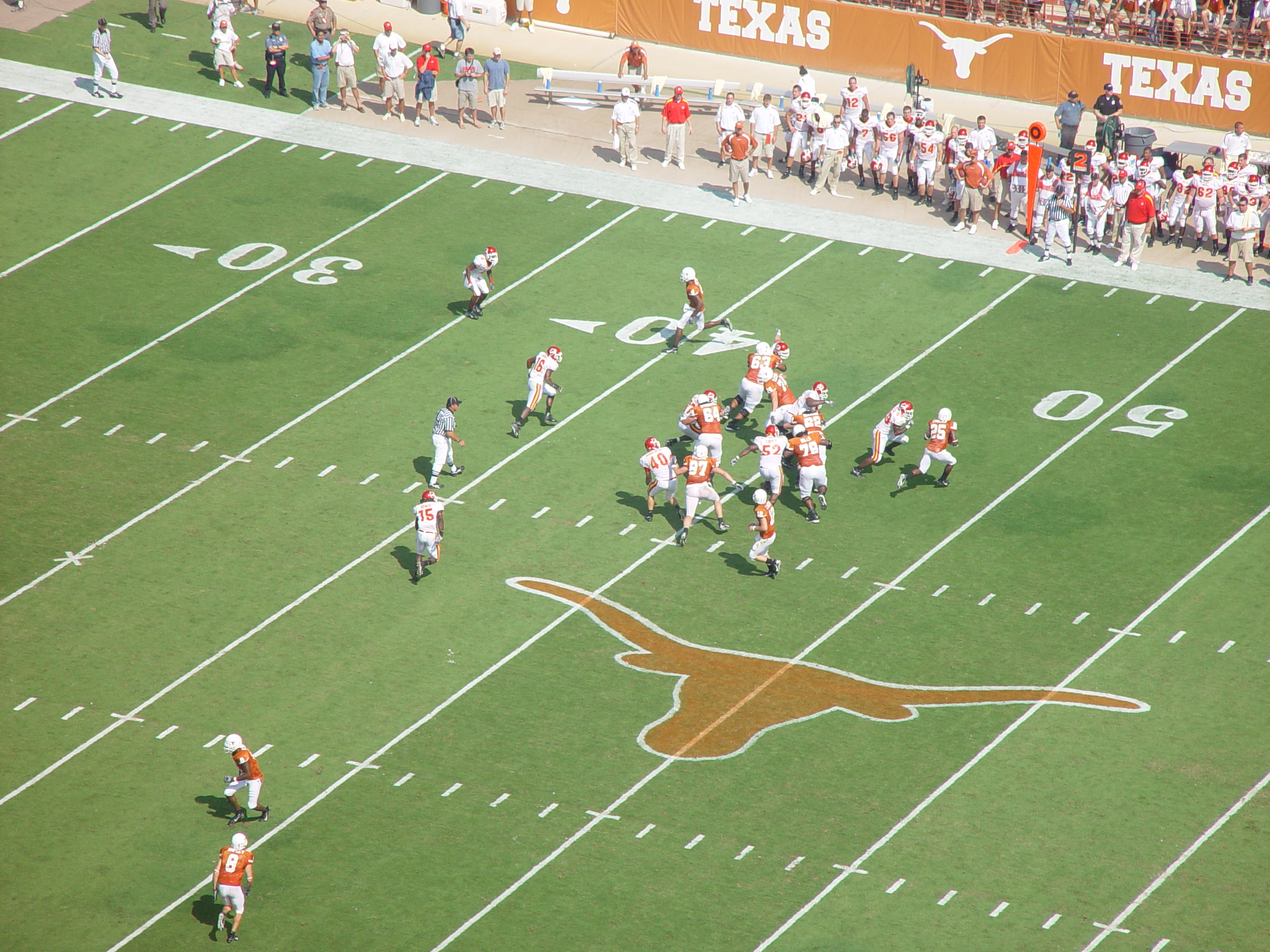 Joy School, Austin Bats (Congress Avenue Bridge), Football - #7 Texas Longhorns Destroy Iowa State 37-14
