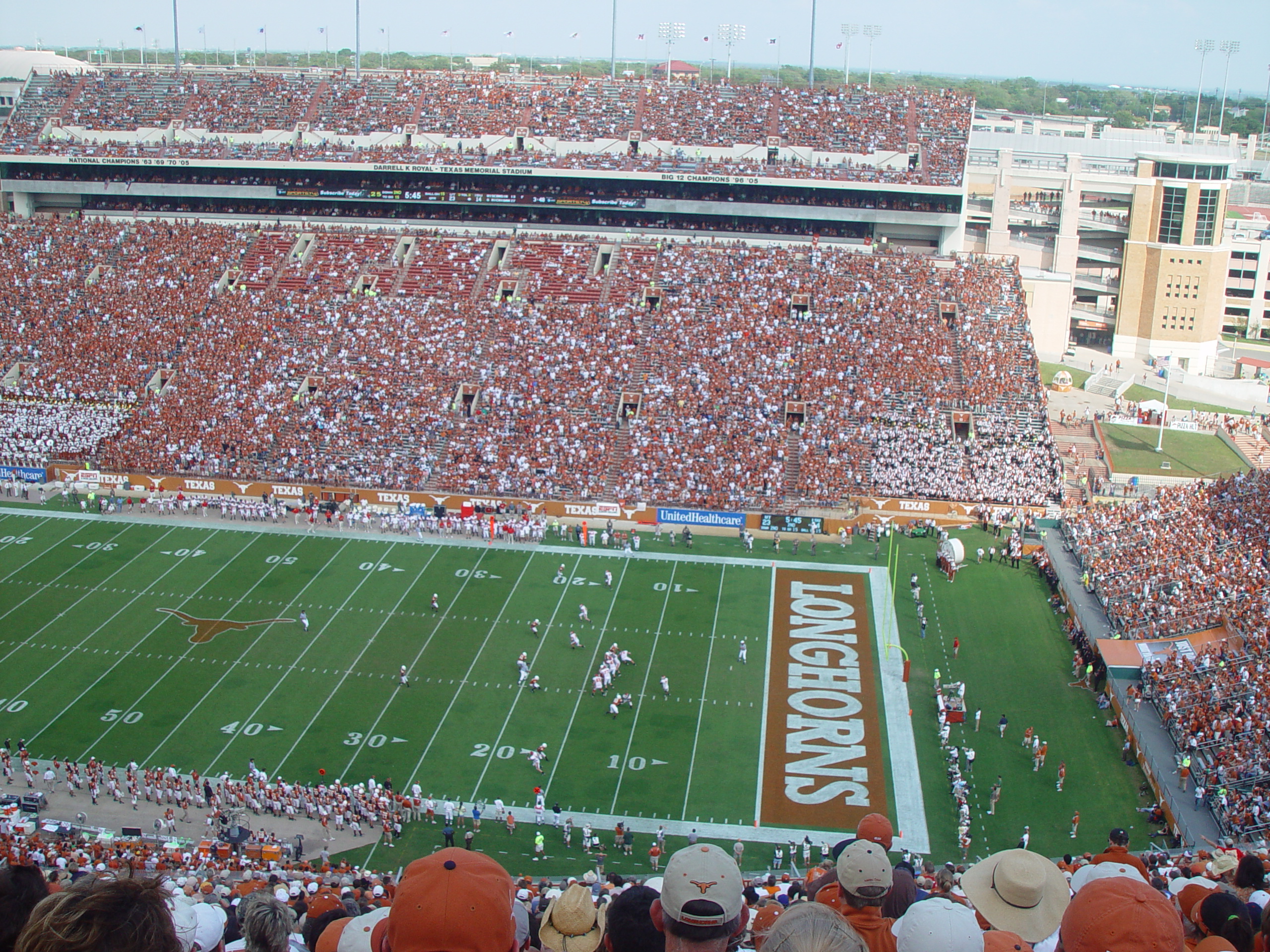 Joy School, Austin Bats (Congress Avenue Bridge), Football - #7 Texas Longhorns Destroy Iowa State 37-14