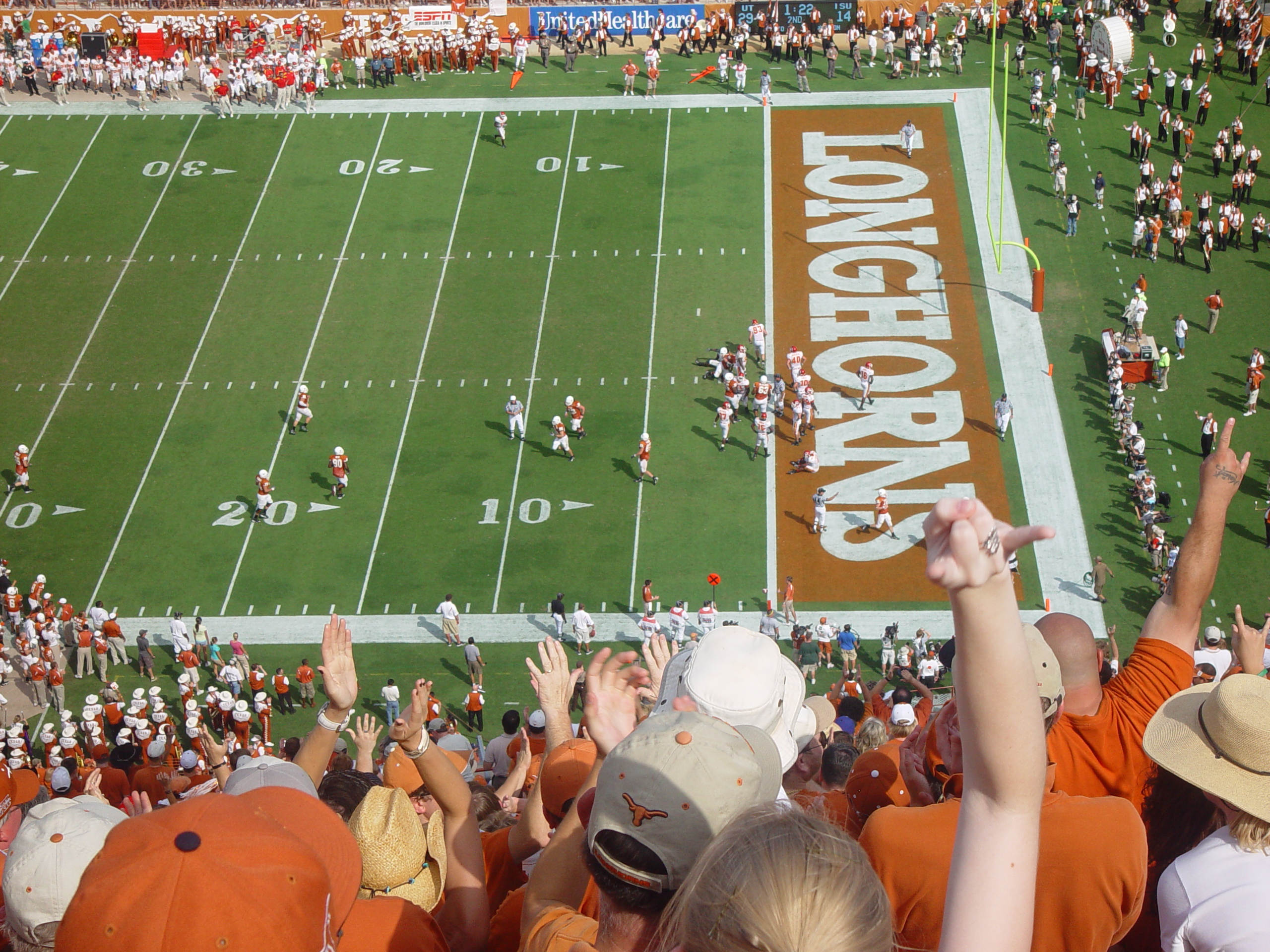 Joy School, Austin Bats (Congress Avenue Bridge), Football - #7 Texas Longhorns Destroy Iowa State 37-14