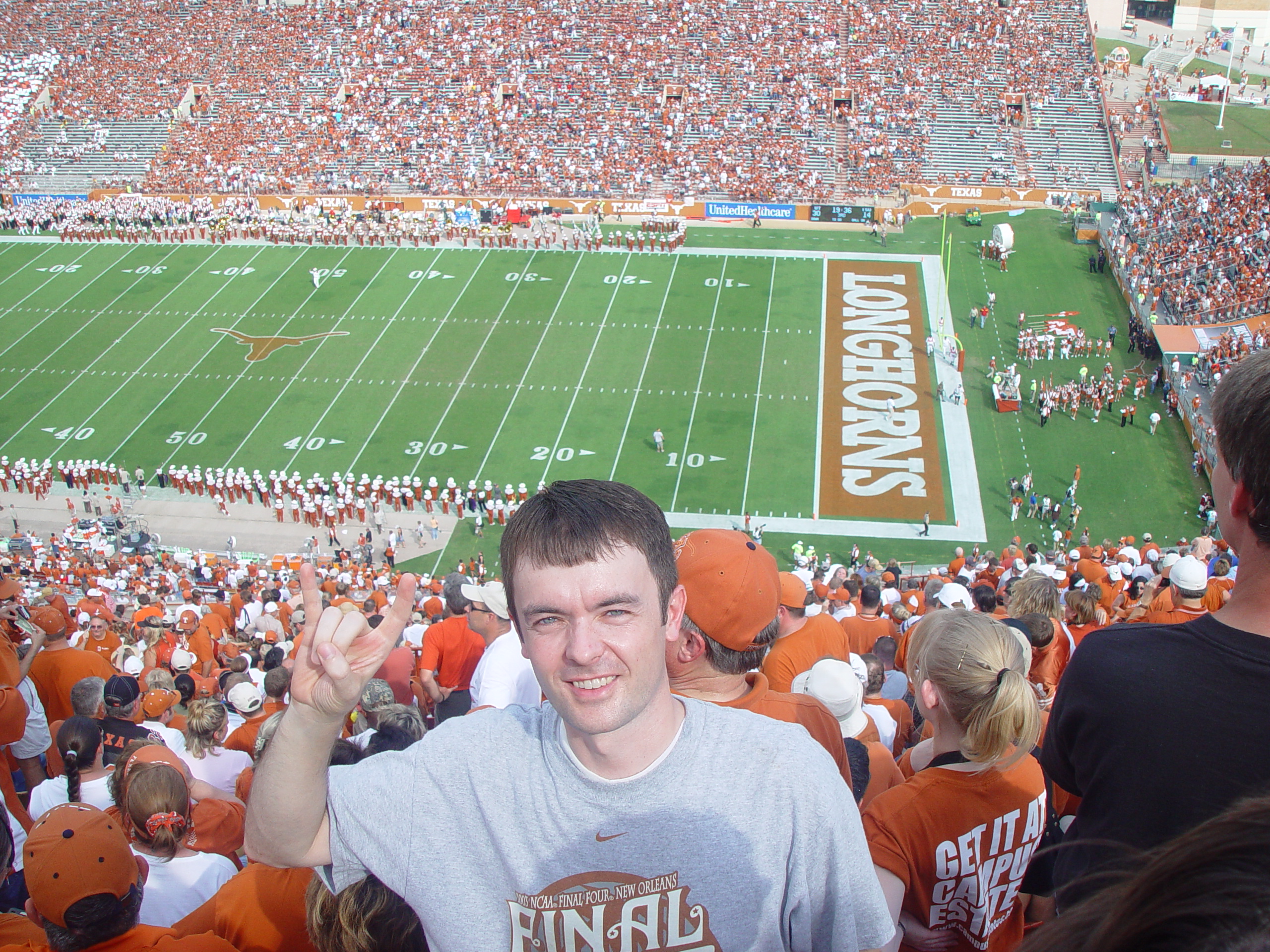 Joy School, Austin Bats (Congress Avenue Bridge), Football - #7 Texas Longhorns Destroy Iowa State 37-14