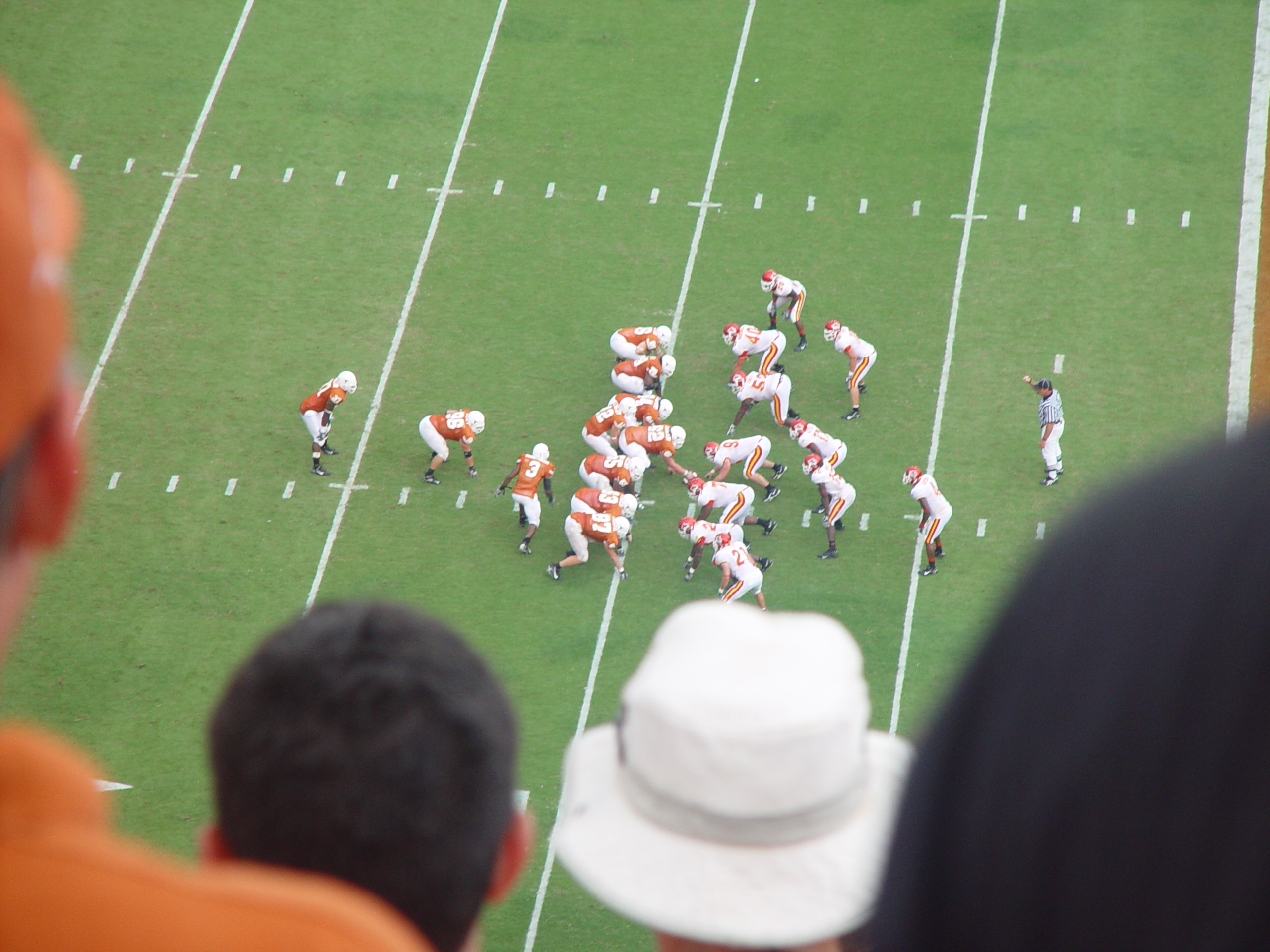 Joy School, Austin Bats (Congress Avenue Bridge), Football - #7 Texas Longhorns Destroy Iowa State 37-14
