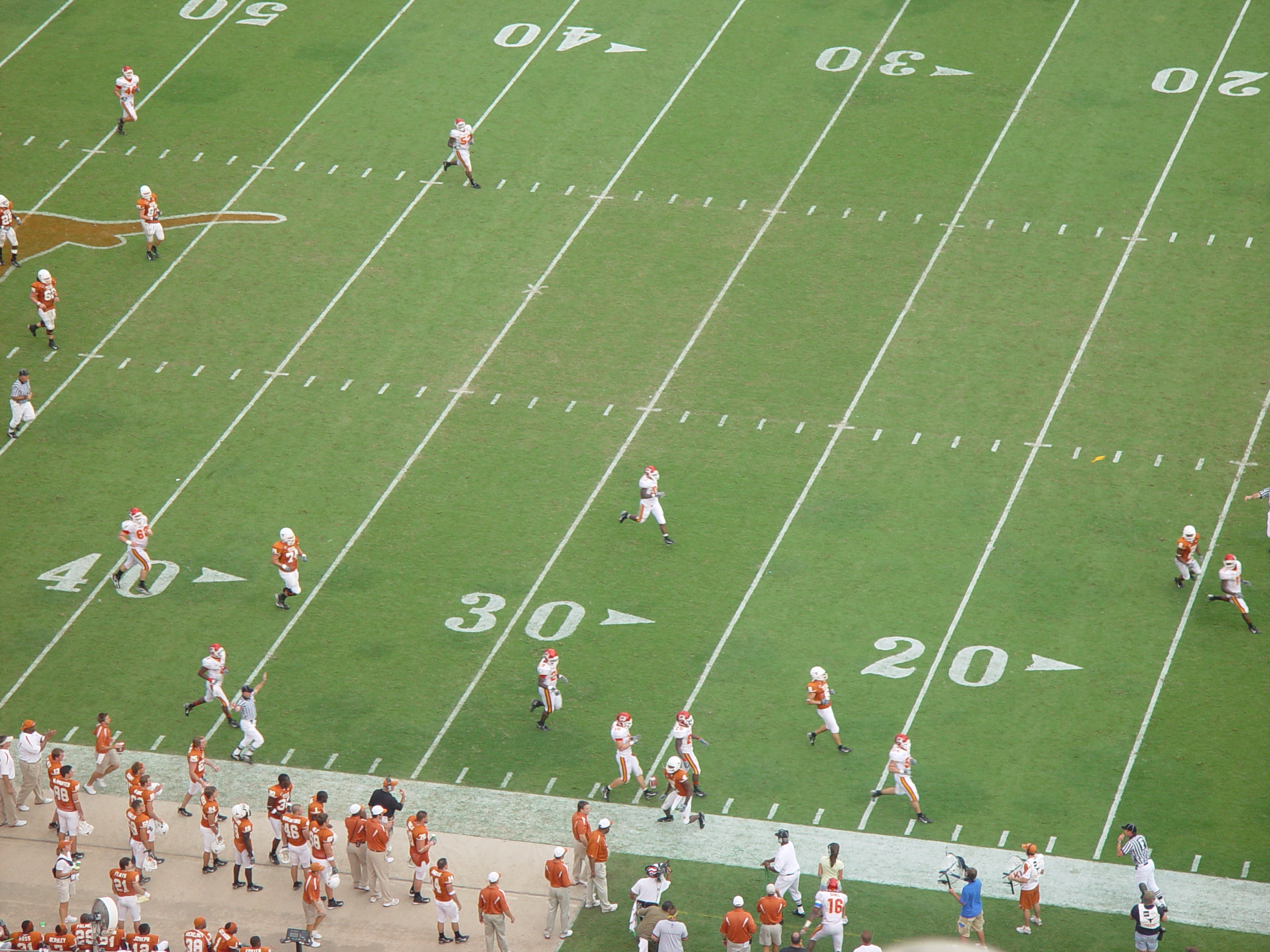 Joy School, Austin Bats (Congress Avenue Bridge), Football - #7 Texas Longhorns Destroy Iowa State 37-14
