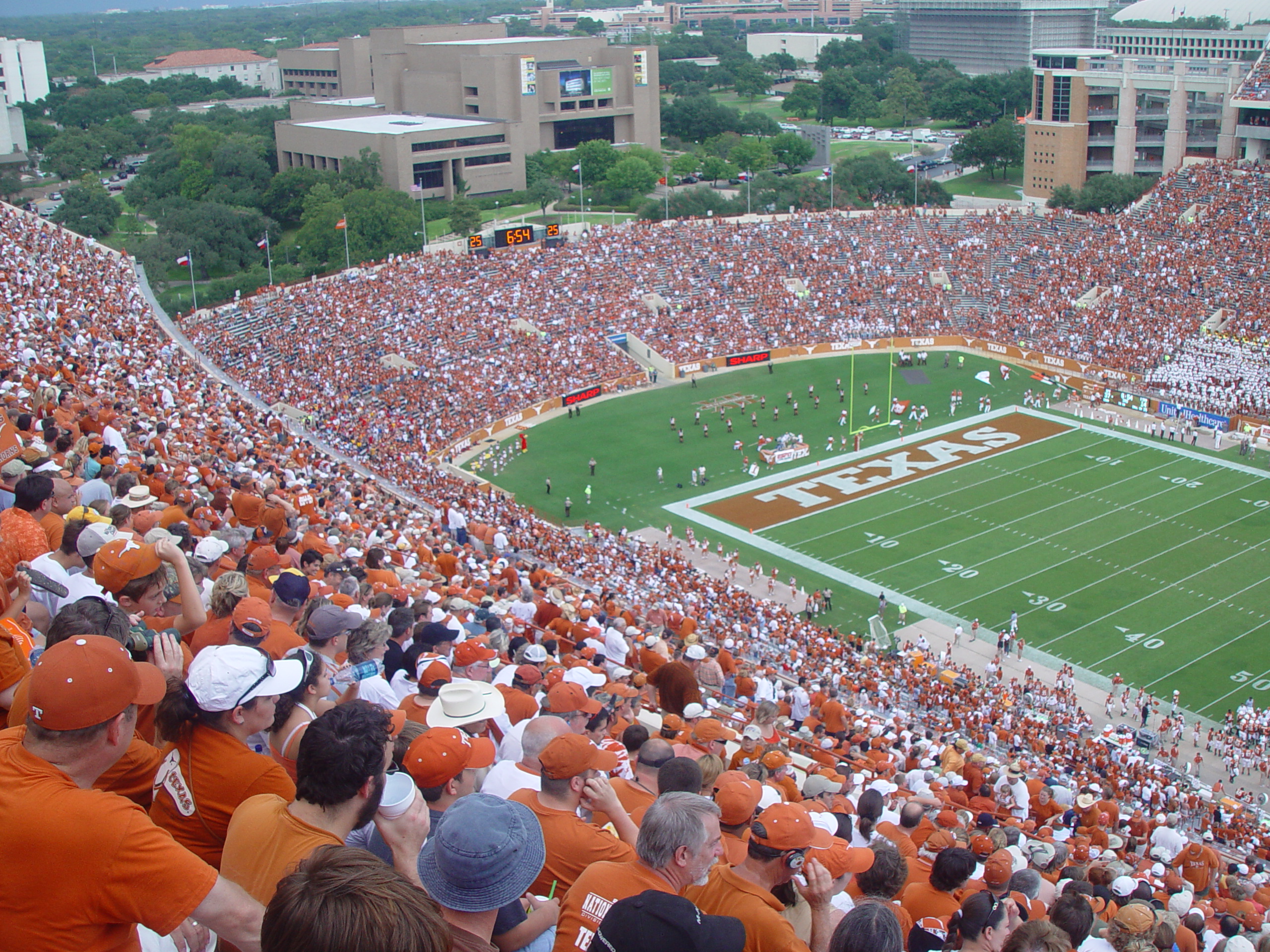 Joy School, Austin Bats (Congress Avenue Bridge), Football - #7 Texas Longhorns Destroy Iowa State 37-14