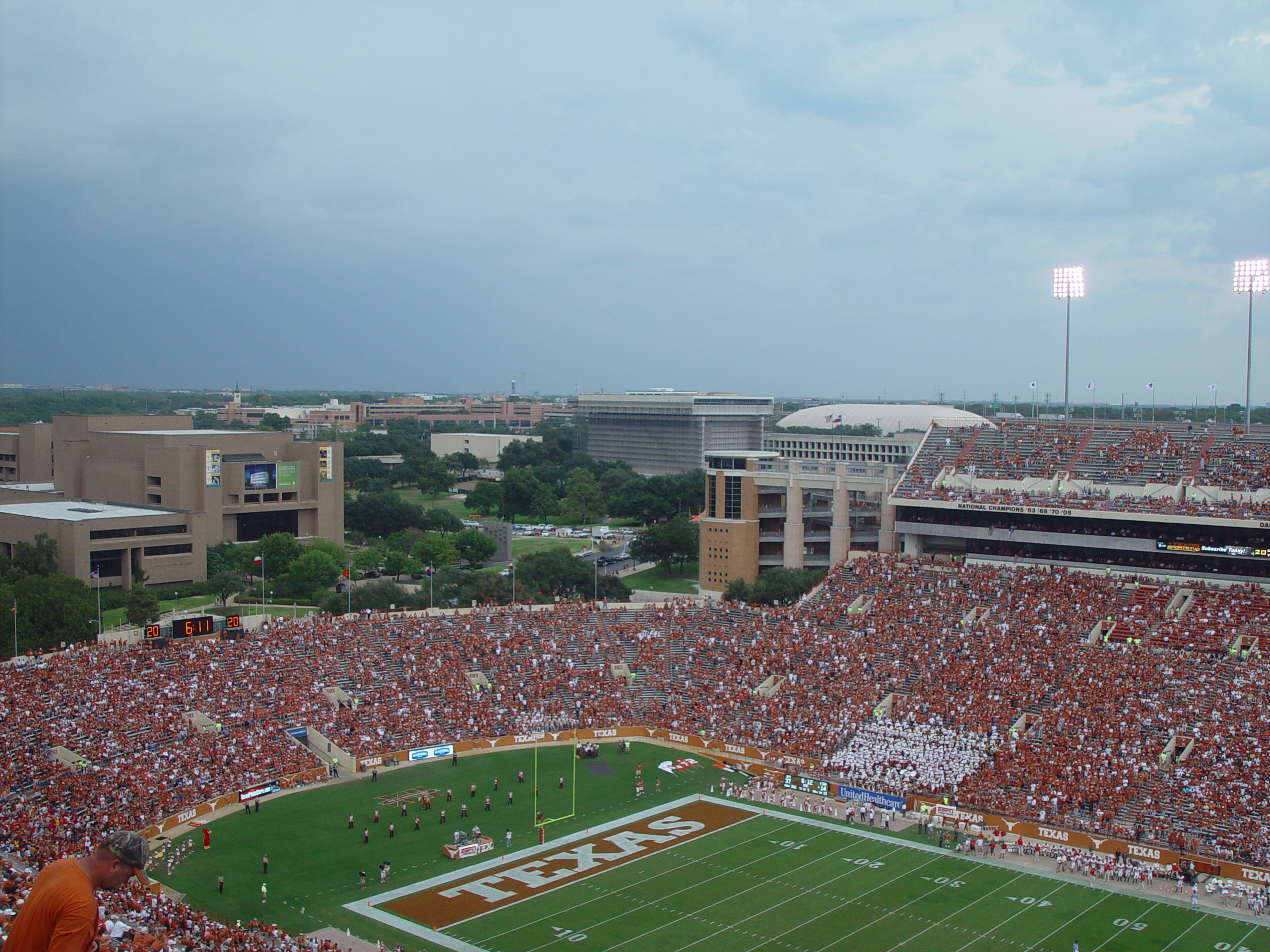 Joy School, Austin Bats (Congress Avenue Bridge), Football - #7 Texas Longhorns Destroy Iowa State 37-14