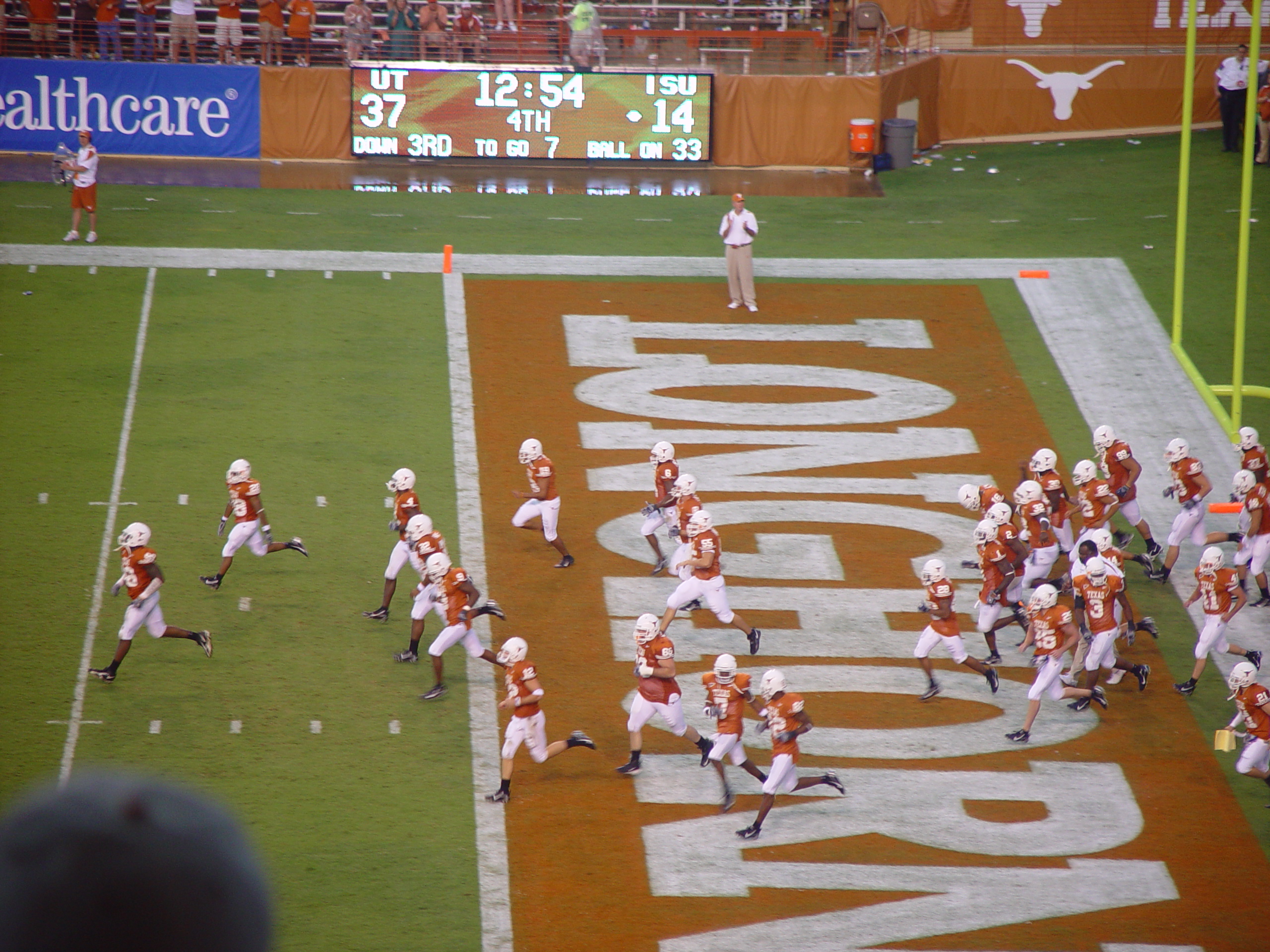 Joy School, Austin Bats (Congress Avenue Bridge), Football - #7 Texas Longhorns Destroy Iowa State 37-14