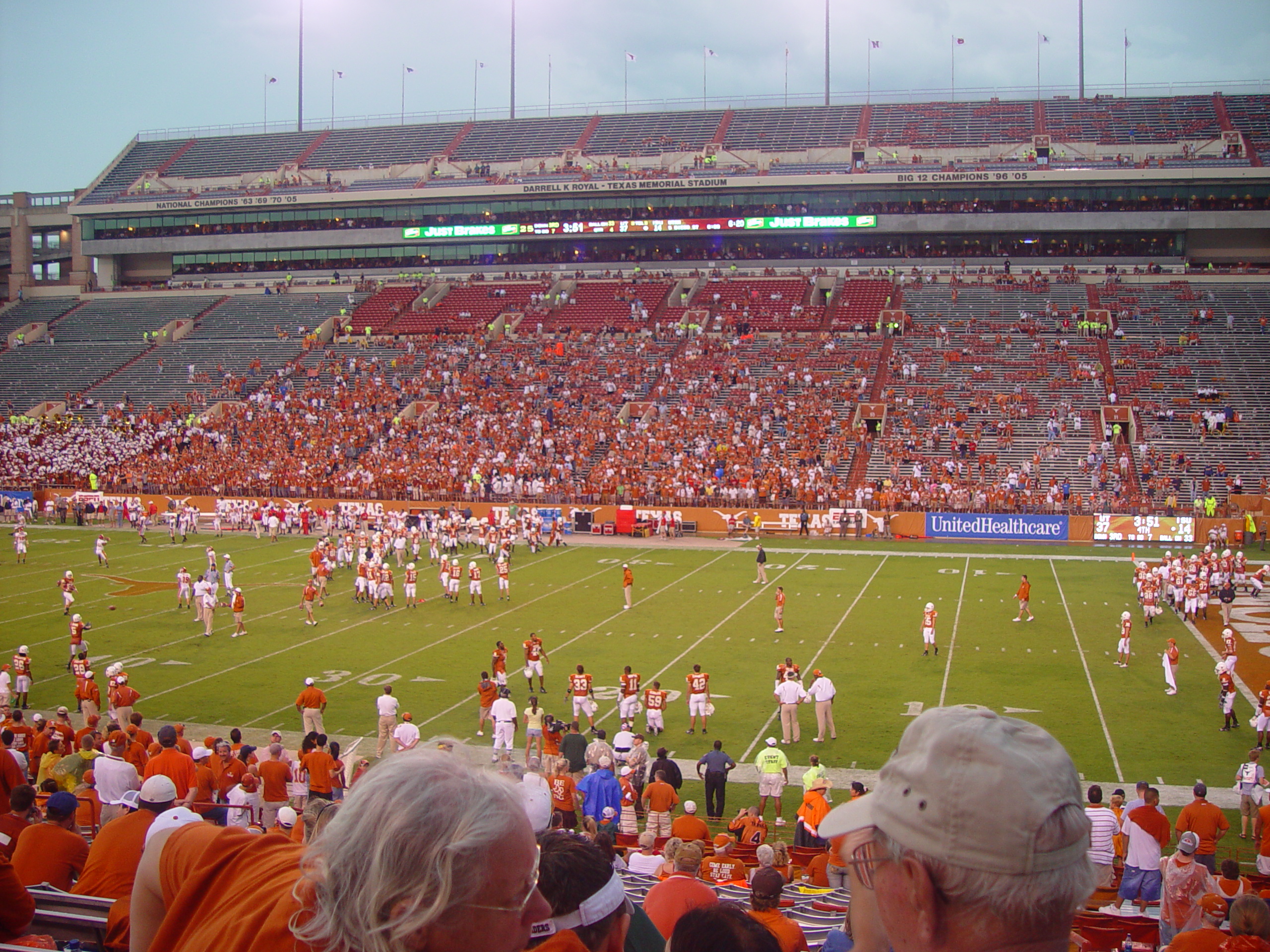 Joy School, Austin Bats (Congress Avenue Bridge), Football - #7 Texas Longhorns Destroy Iowa State 37-14