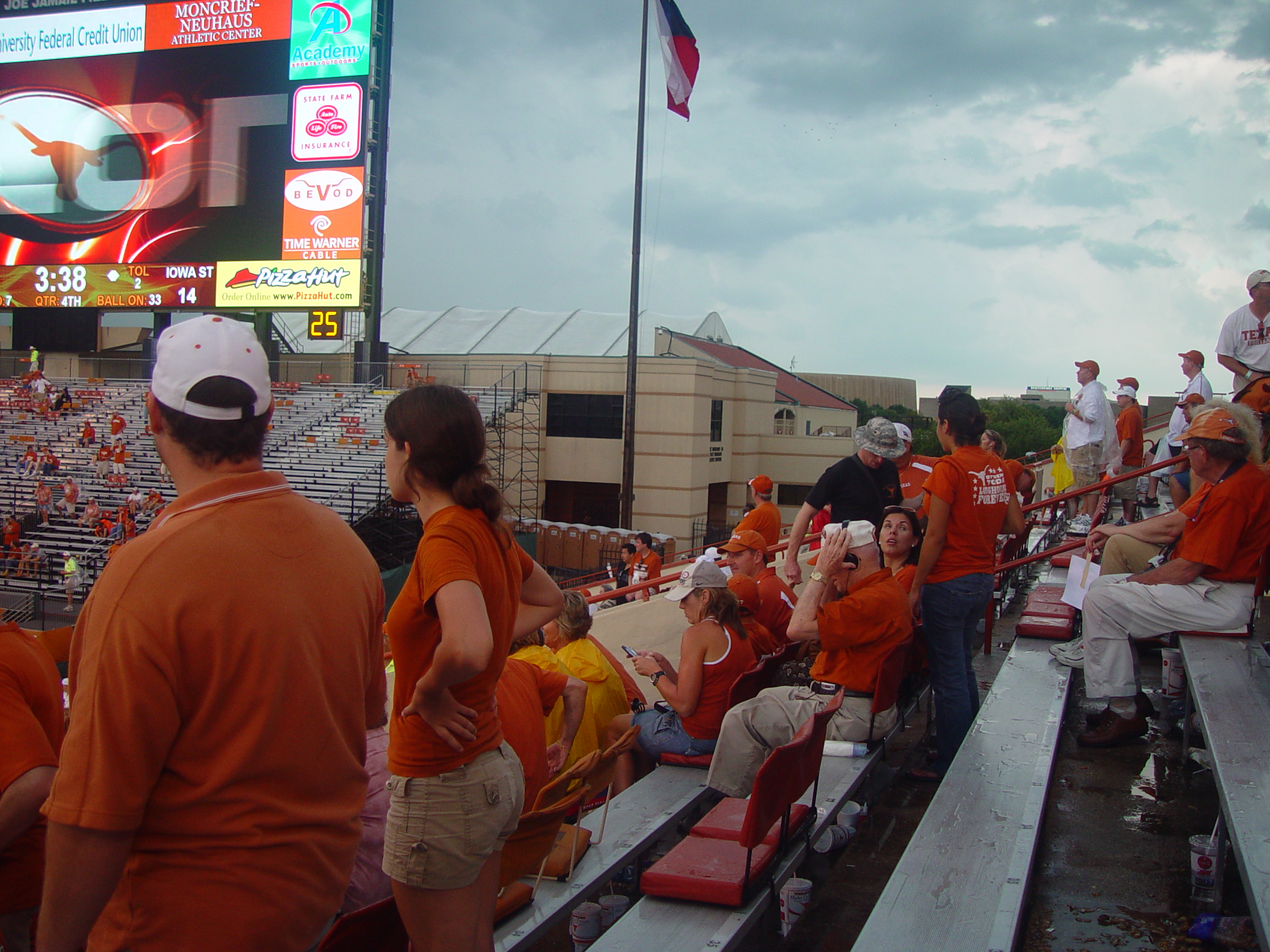 Joy School, Austin Bats (Congress Avenue Bridge), Football - #7 Texas Longhorns Destroy Iowa State 37-14