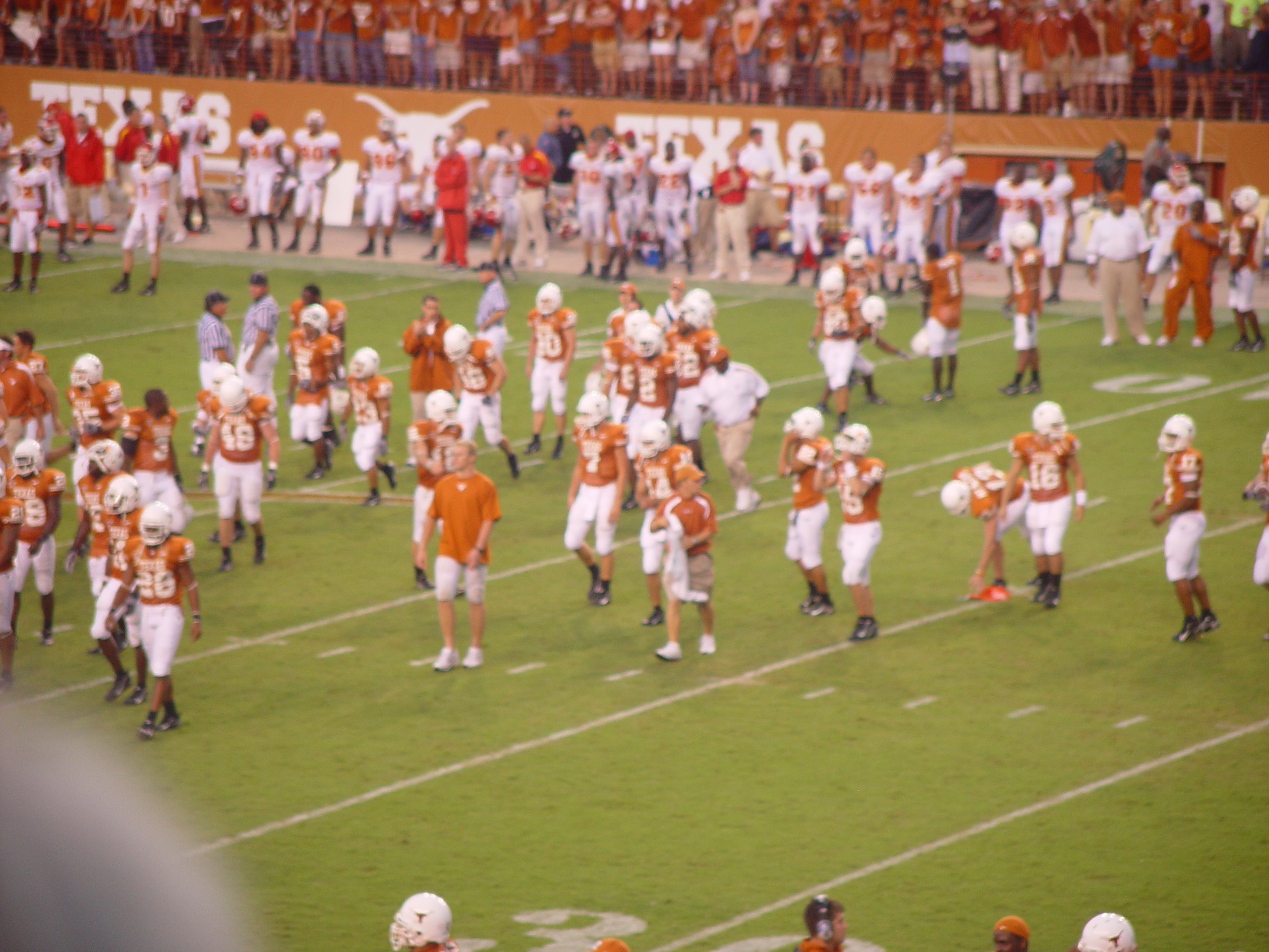 Joy School, Austin Bats (Congress Avenue Bridge), Football - #7 Texas Longhorns Destroy Iowa State 37-14