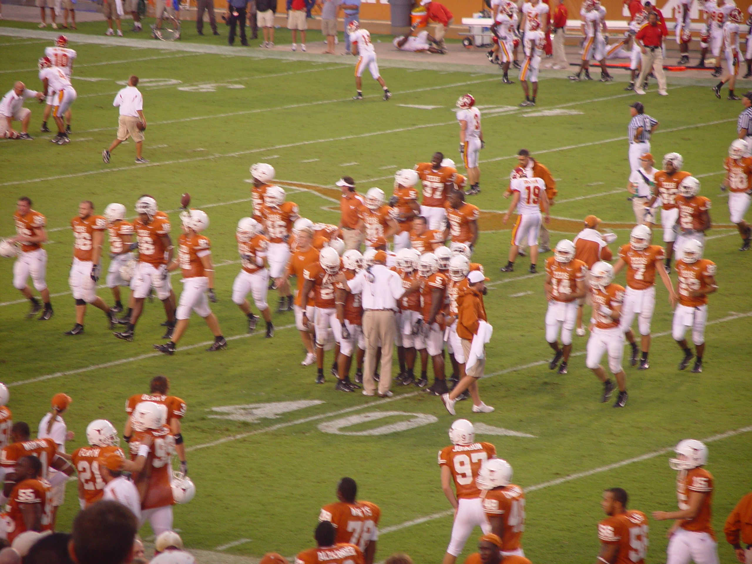 Joy School, Austin Bats (Congress Avenue Bridge), Football - #7 Texas Longhorns Destroy Iowa State 37-14
