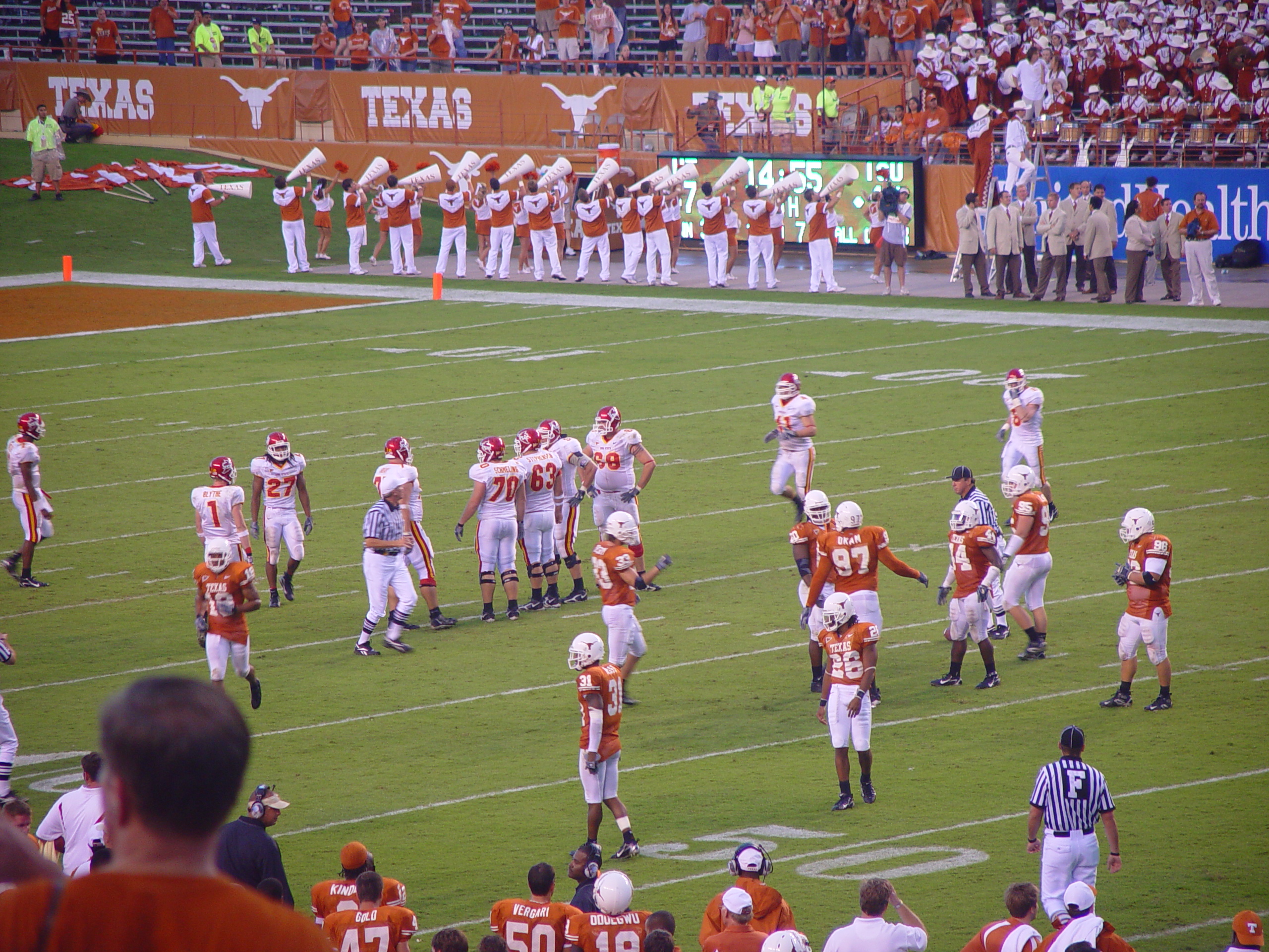 Joy School, Austin Bats (Congress Avenue Bridge), Football - #7 Texas Longhorns Destroy Iowa State 37-14