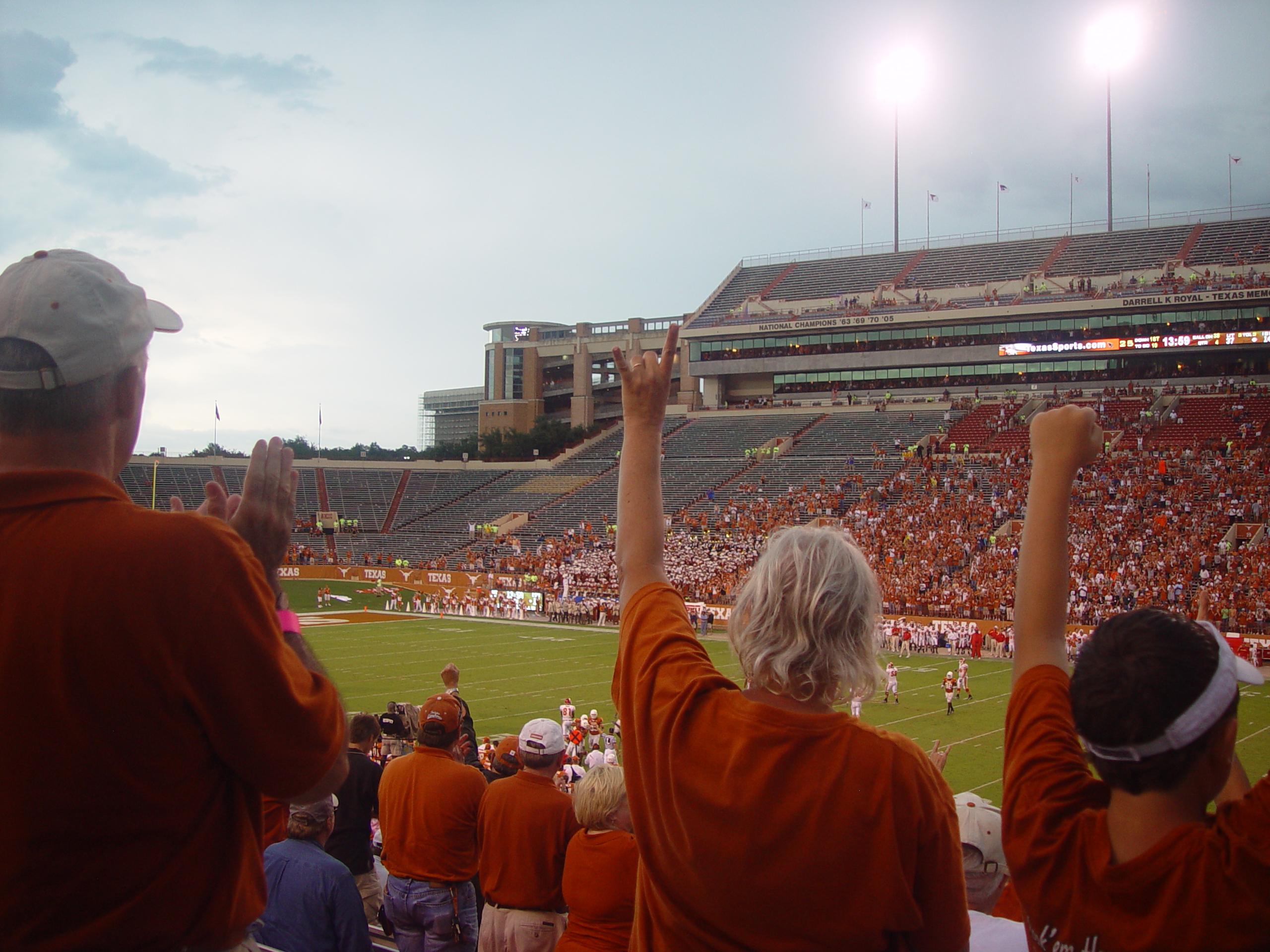 Joy School, Austin Bats (Congress Avenue Bridge), Football - #7 Texas Longhorns Destroy Iowa State 37-14