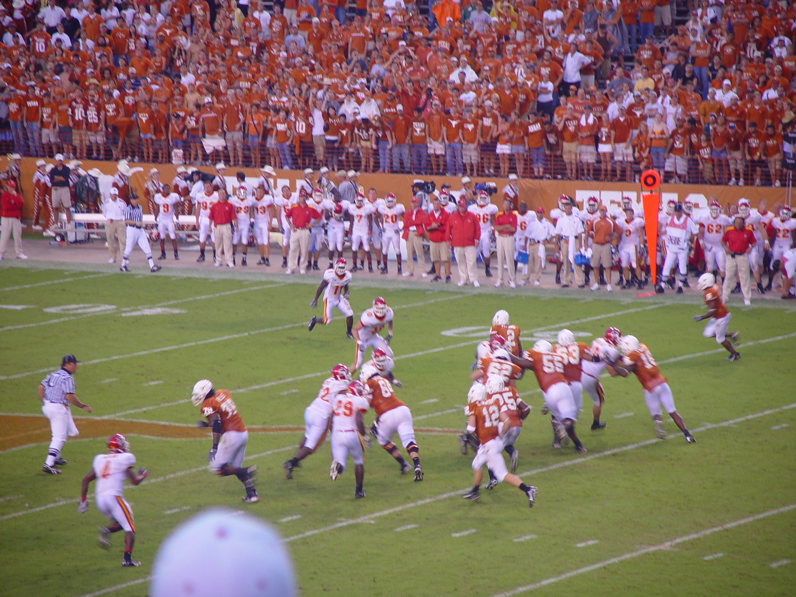 Joy School, Austin Bats (Congress Avenue Bridge), Football - #7 Texas Longhorns Destroy Iowa State 37-14