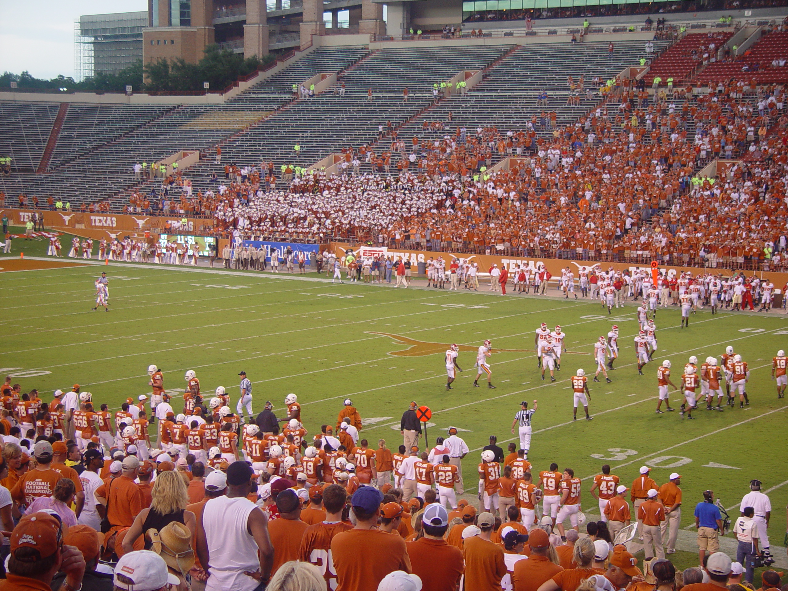 Joy School, Austin Bats (Congress Avenue Bridge), Football - #7 Texas Longhorns Destroy Iowa State 37-14