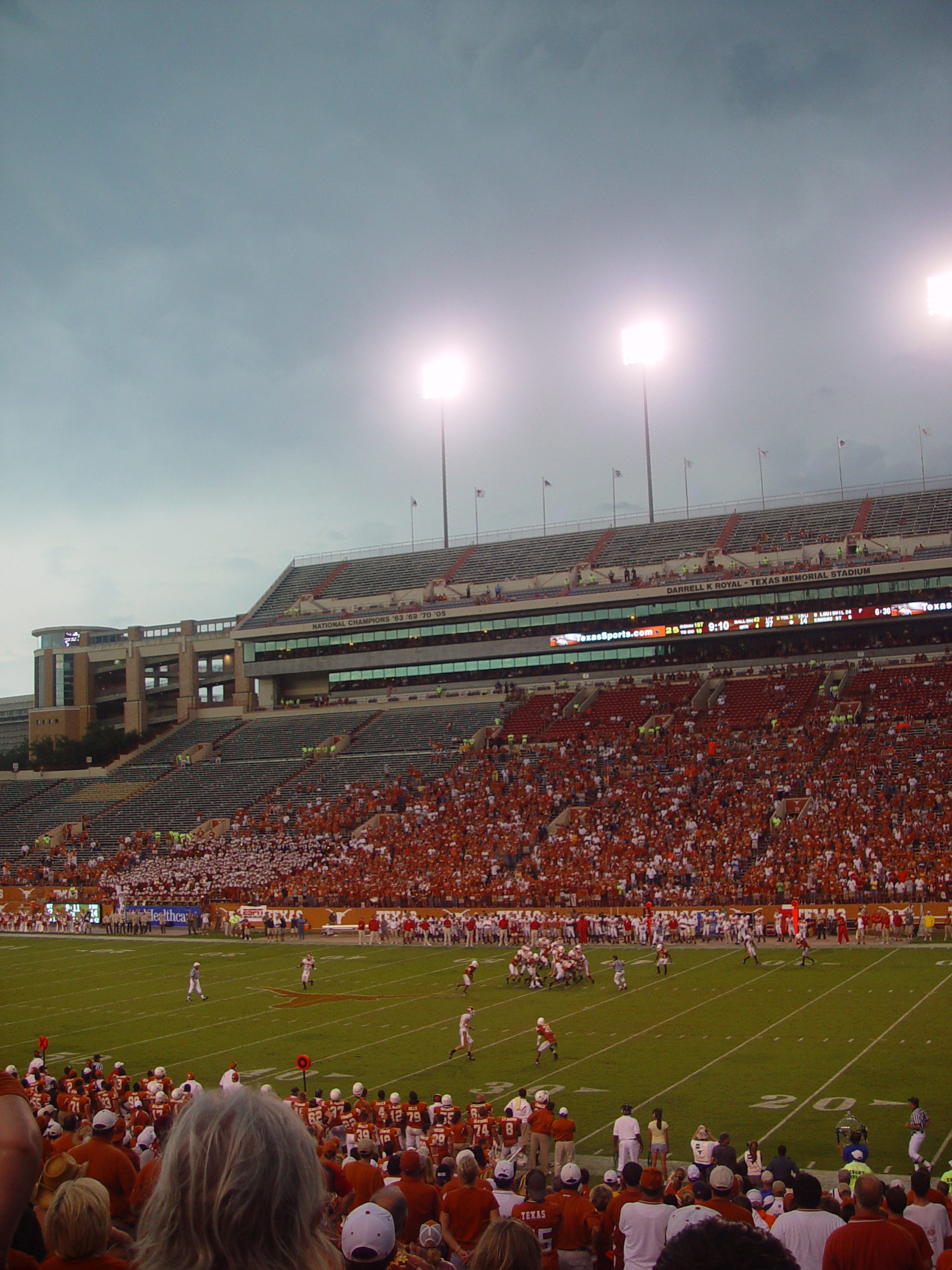 Joy School, Austin Bats (Congress Avenue Bridge), Football - #7 Texas Longhorns Destroy Iowa State 37-14