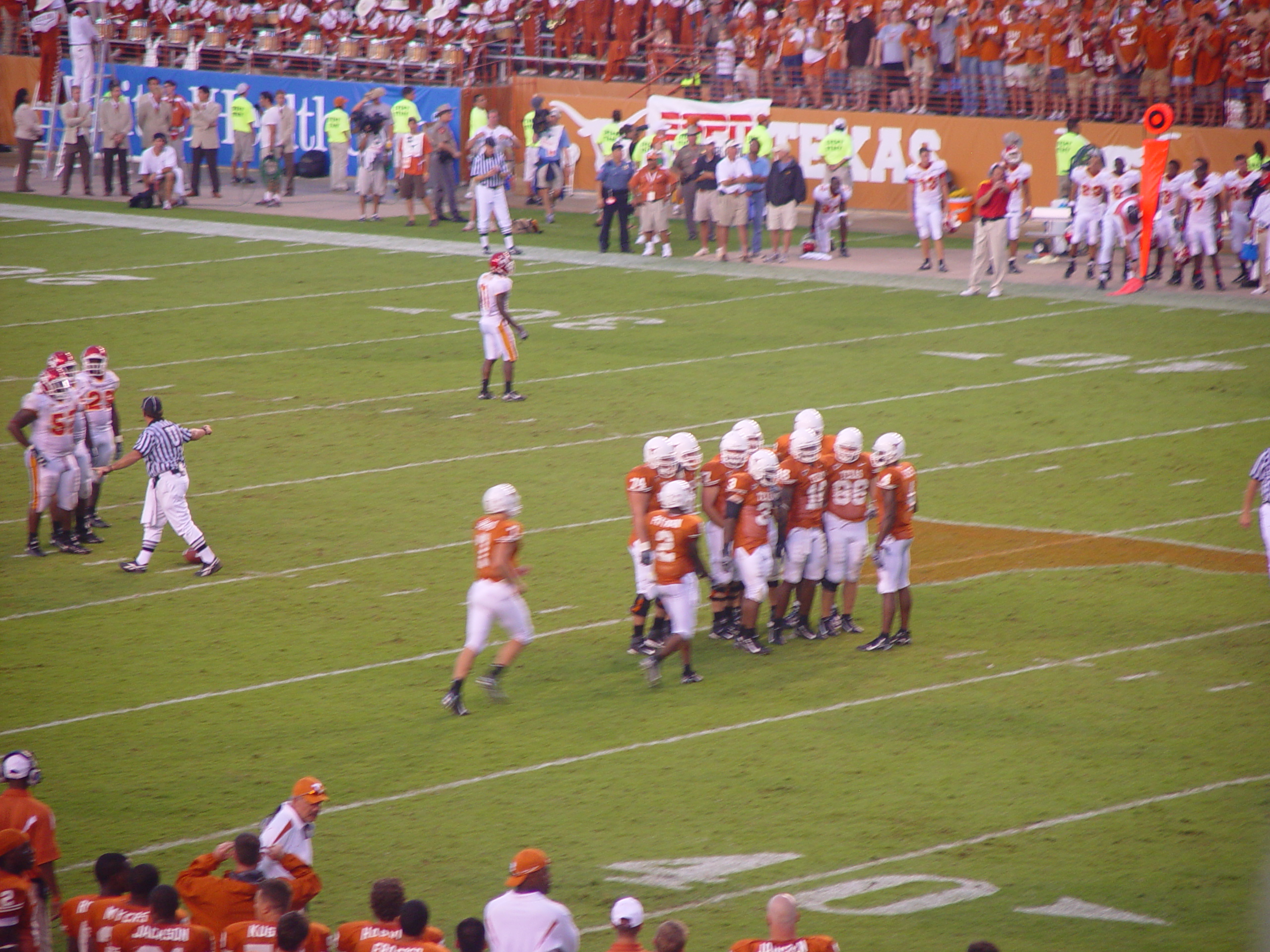Joy School, Austin Bats (Congress Avenue Bridge), Football - #7 Texas Longhorns Destroy Iowa State 37-14