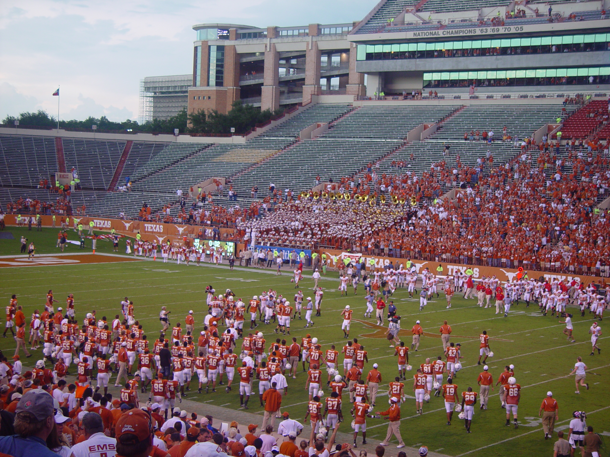 Joy School, Austin Bats (Congress Avenue Bridge), Football - #7 Texas Longhorns Destroy Iowa State 37-14