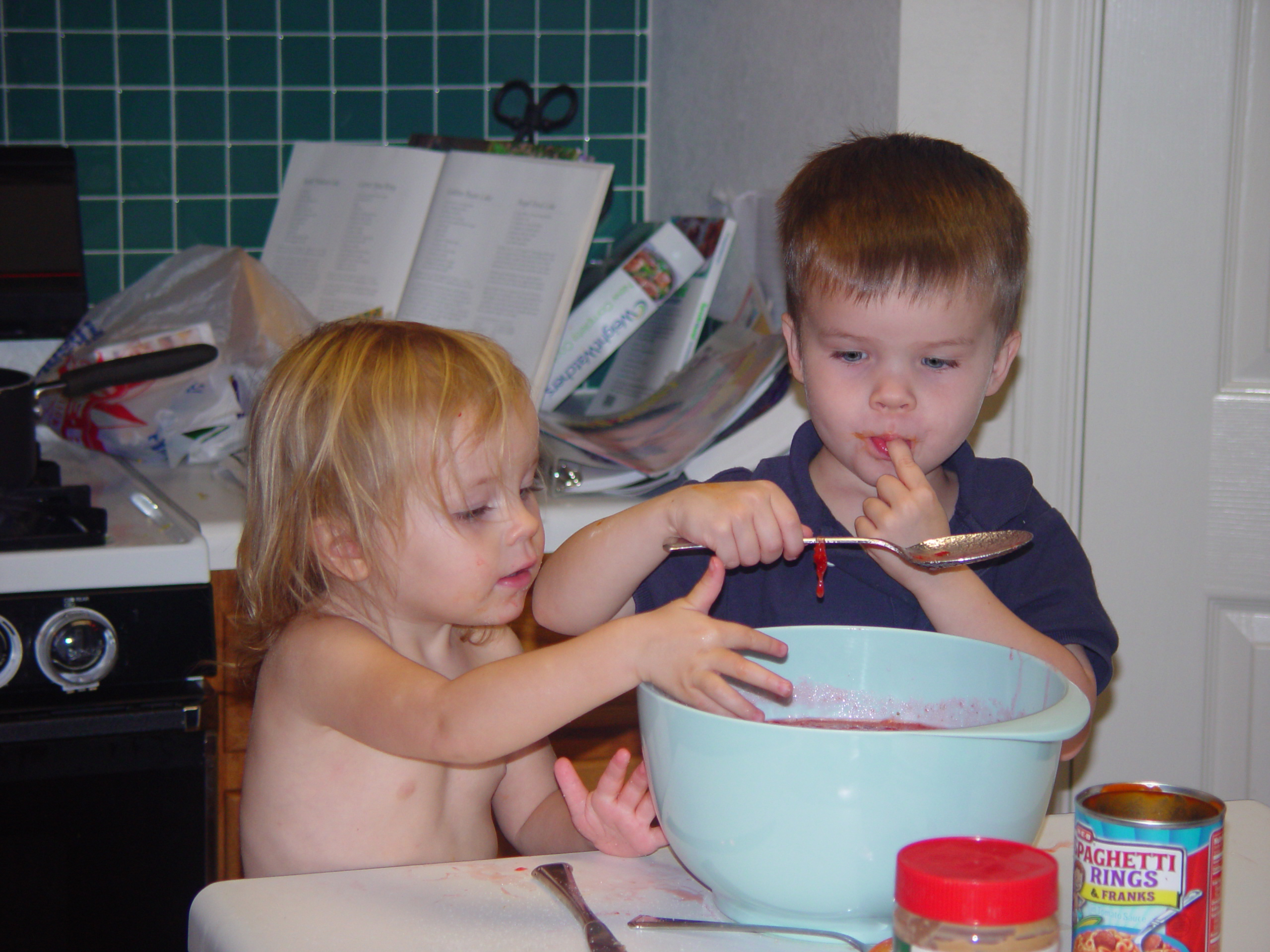 Austin Bats (McNeil Bridge), Zack & Ava Making Strawberry Jam, Backyard BBQ