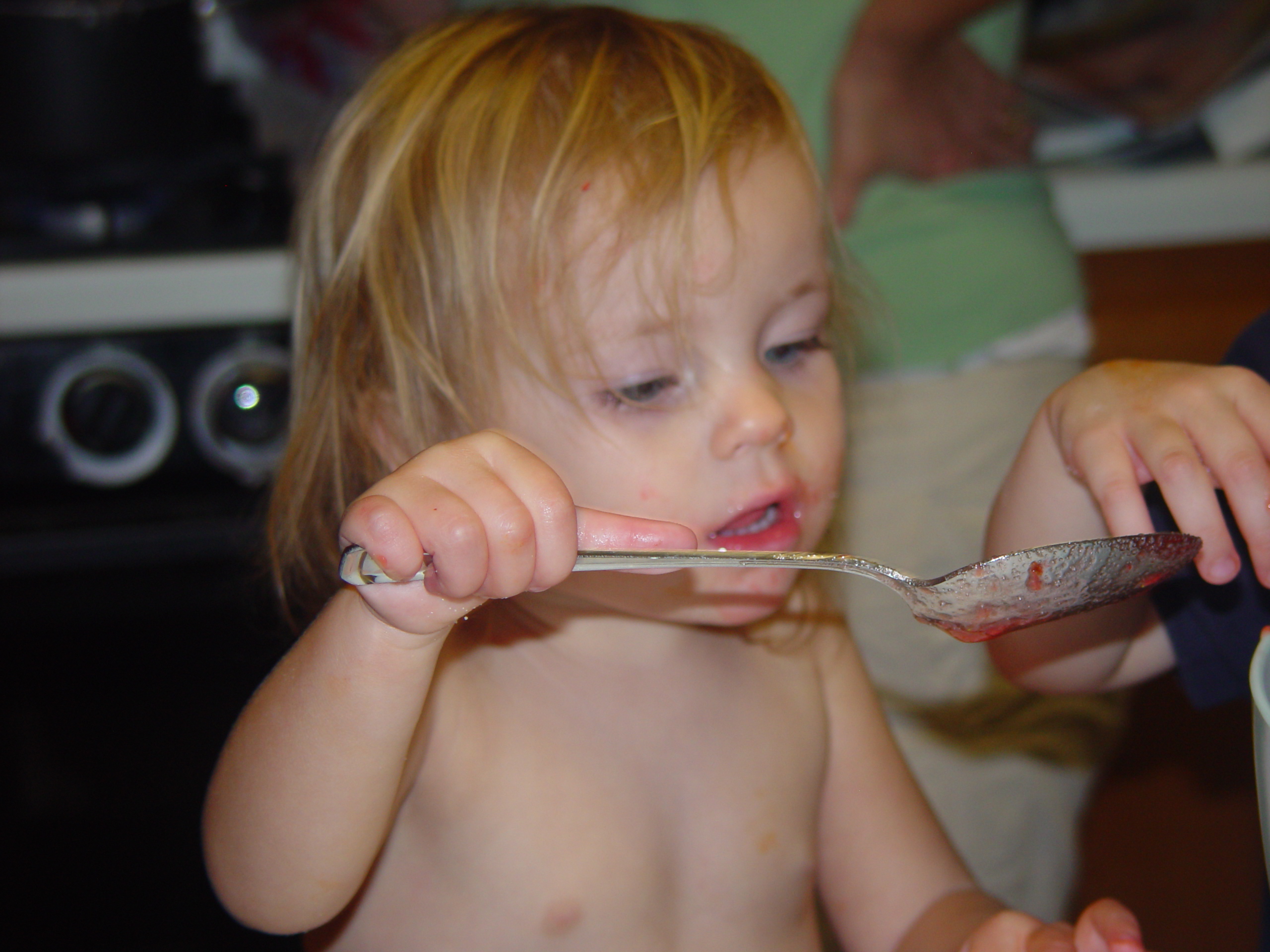 Austin Bats (McNeil Bridge), Zack & Ava Making Strawberry Jam, Backyard BBQ