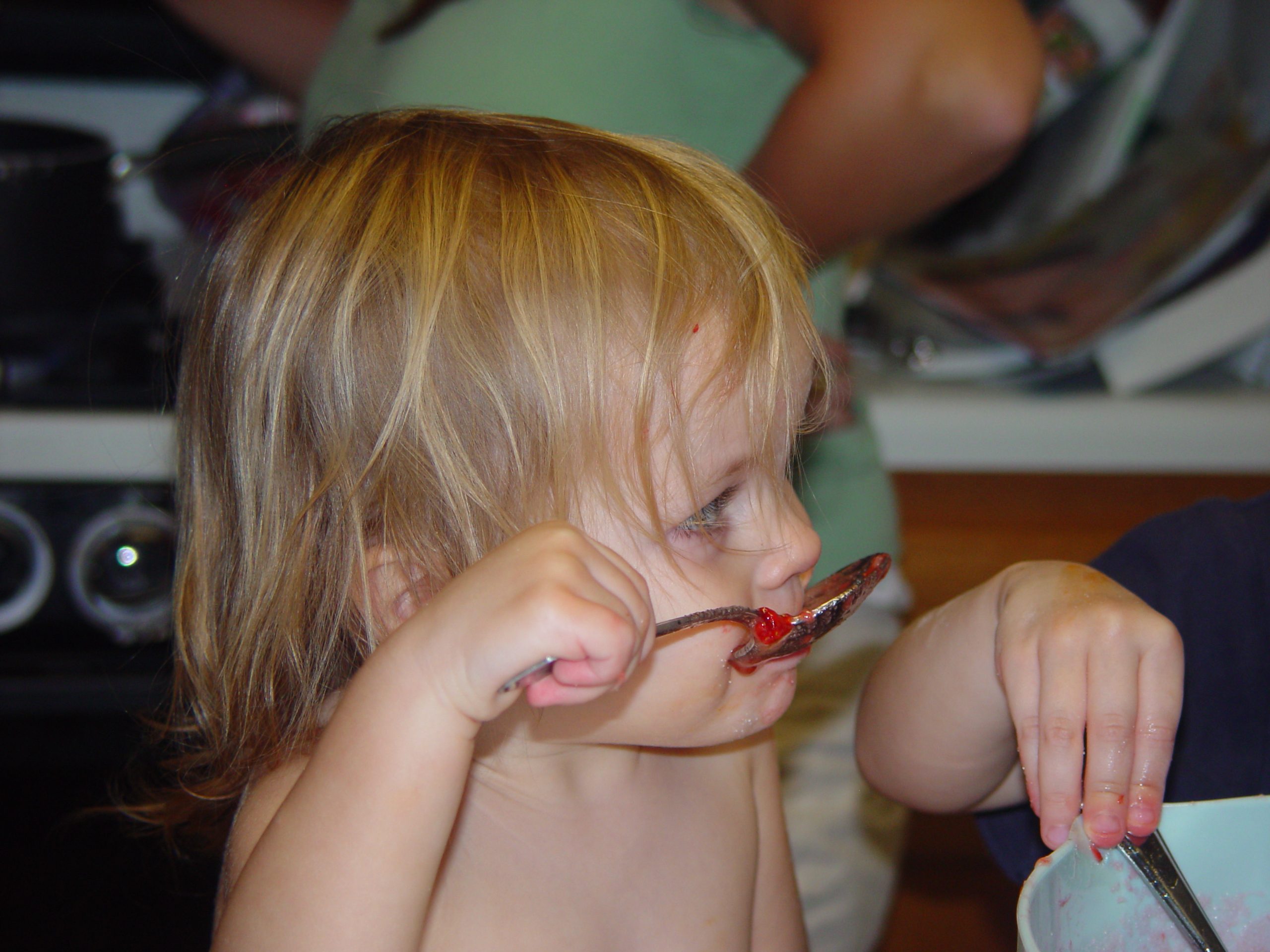 Austin Bats (McNeil Bridge), Zack & Ava Making Strawberry Jam, Backyard BBQ