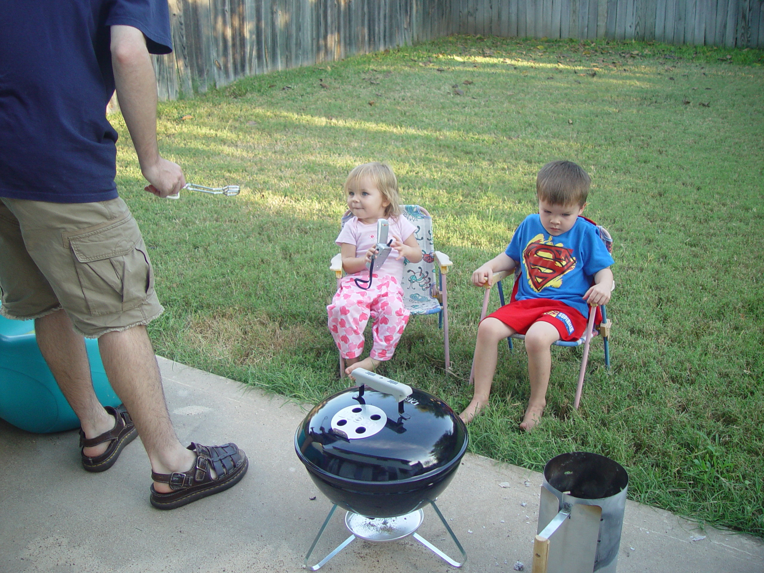 Austin Bats (McNeil Bridge), Zack & Ava Making Strawberry Jam, Backyard BBQ