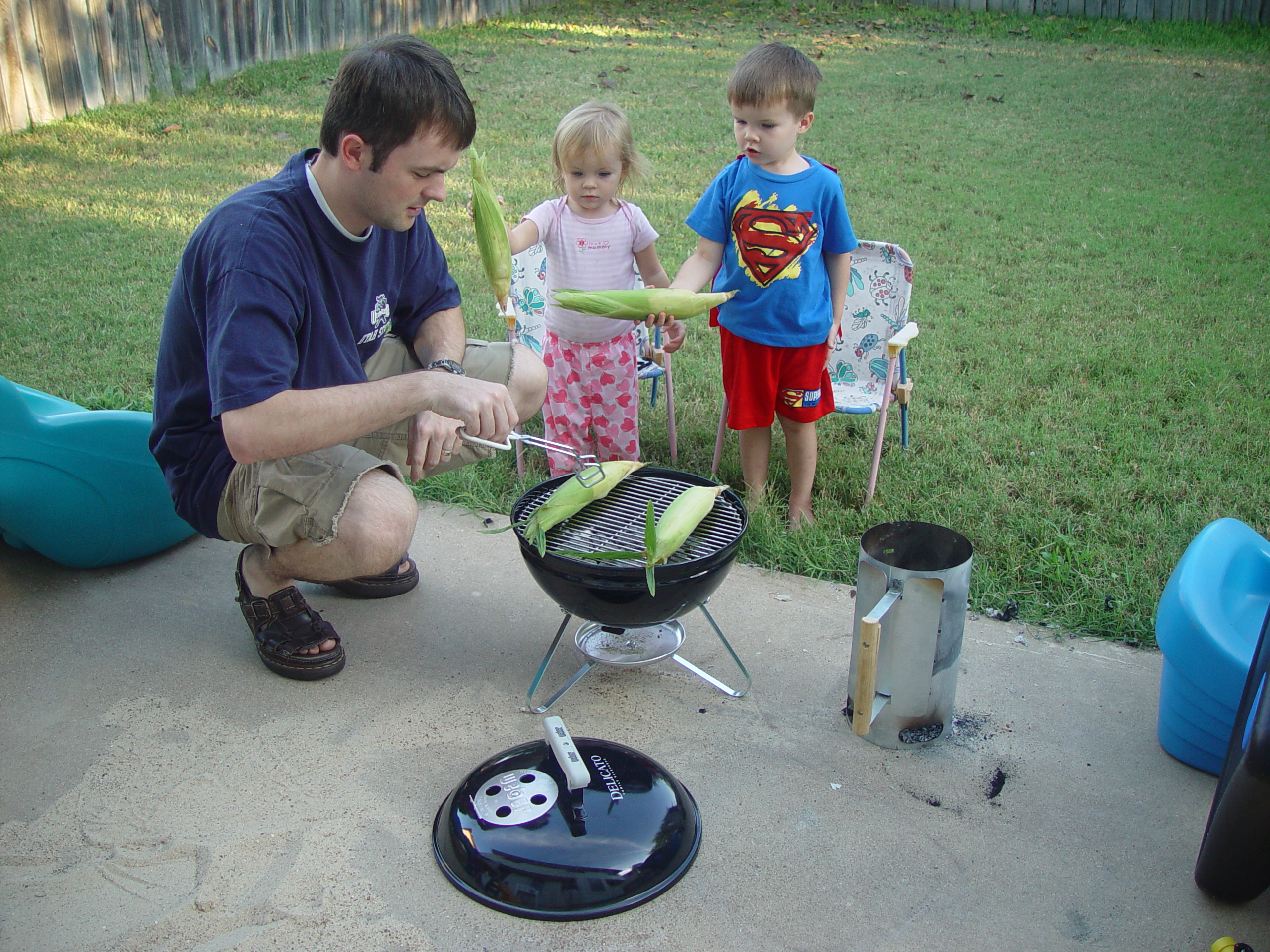 Austin Bats (McNeil Bridge), Zack & Ava Making Strawberry Jam, Backyard BBQ