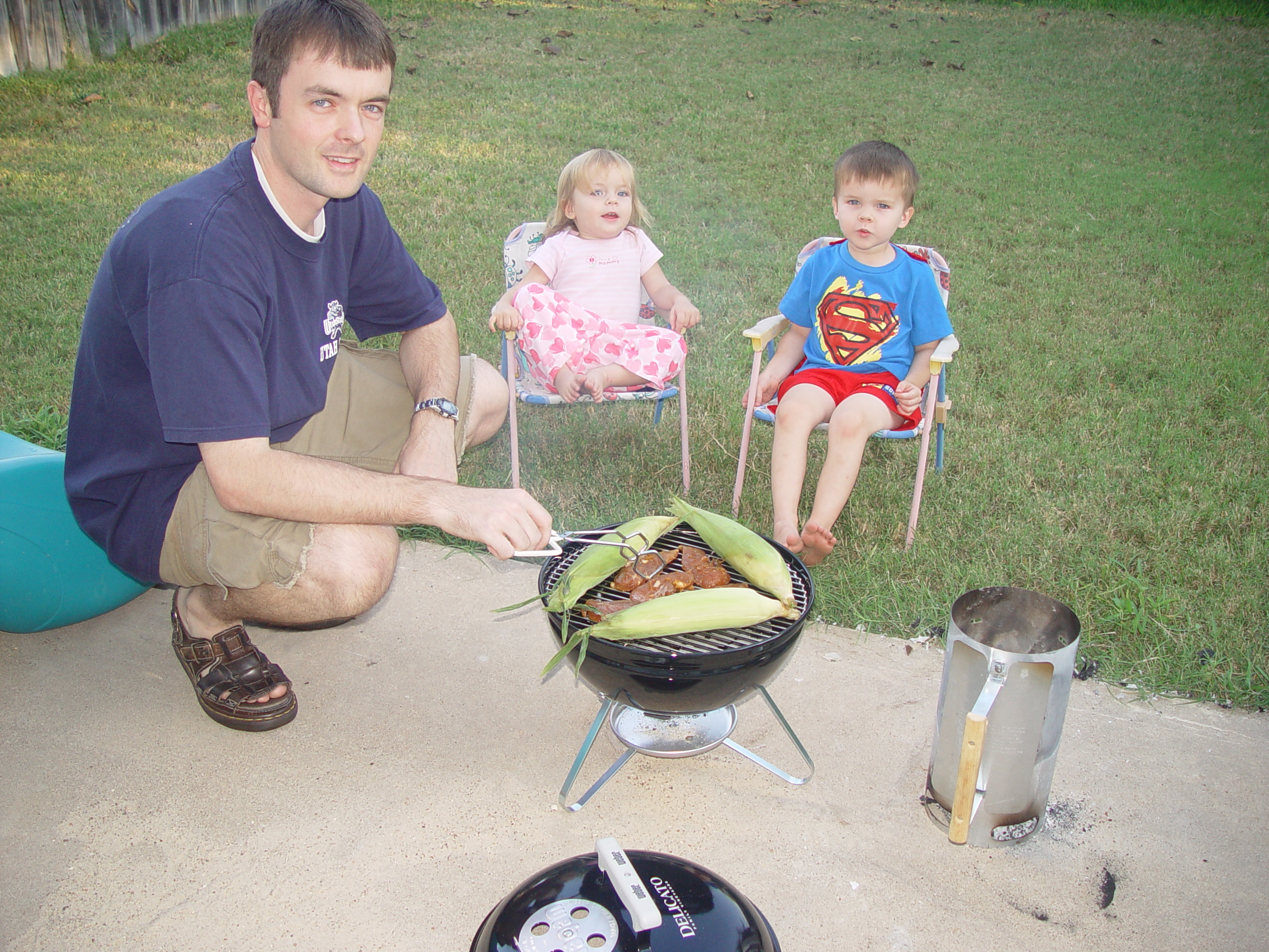 Austin Bats (McNeil Bridge), Zack & Ava Making Strawberry Jam, Backyard BBQ