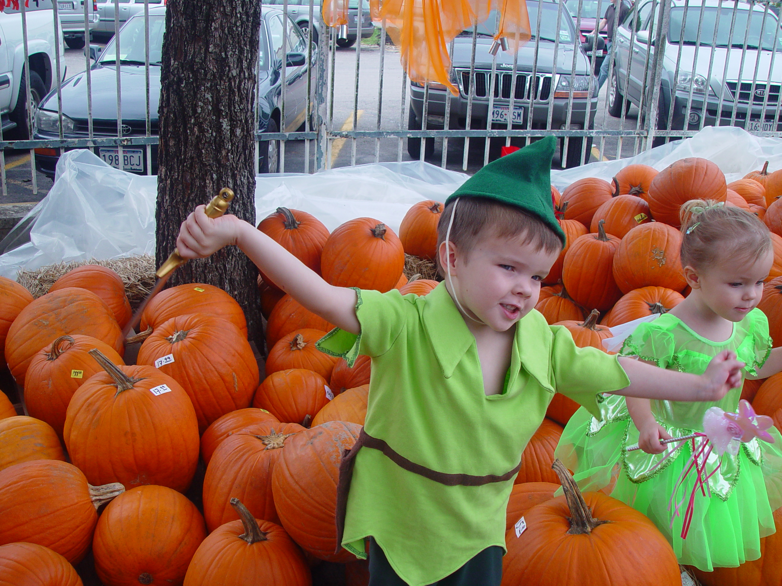 Red Barn Halloween Pumpkin Patch, Building Our Haunted House